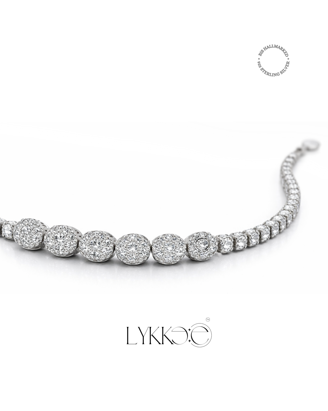 Royale Oval Halo Bracelet