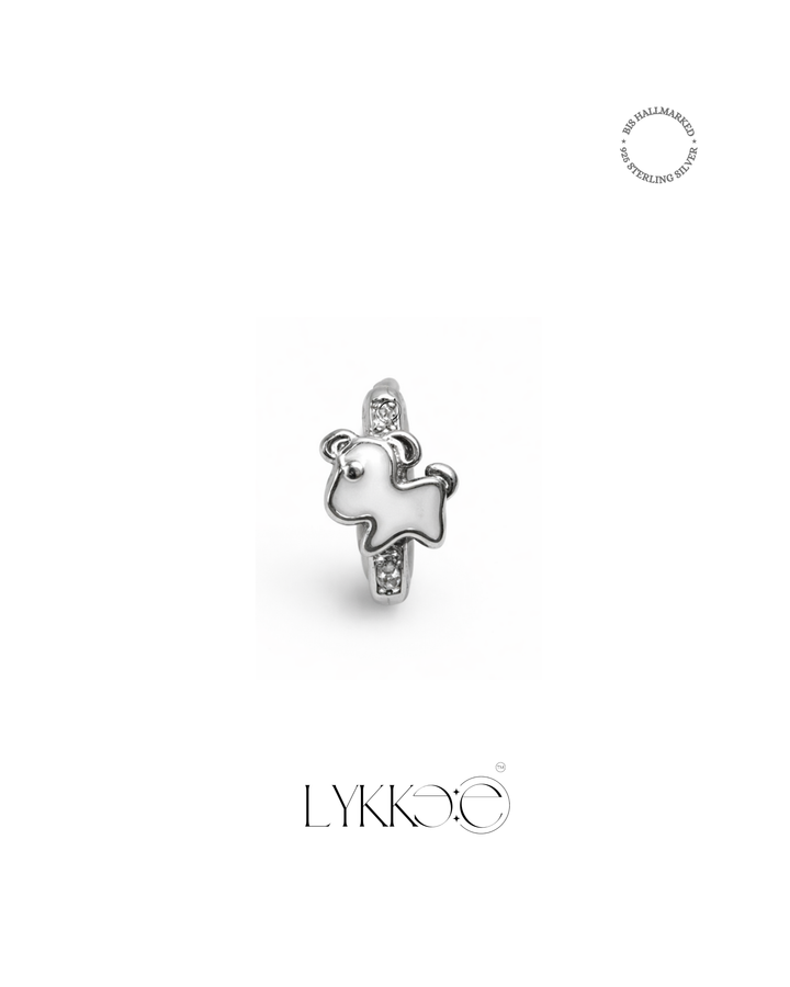 Tiny Tails Huggie Earrings