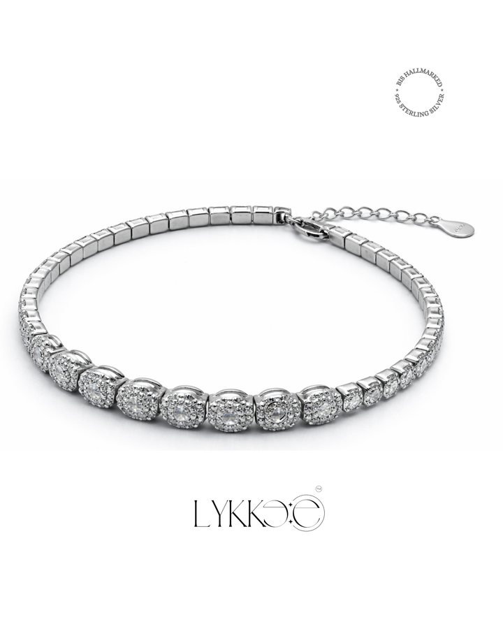 Royale Oval Halo Bracelet