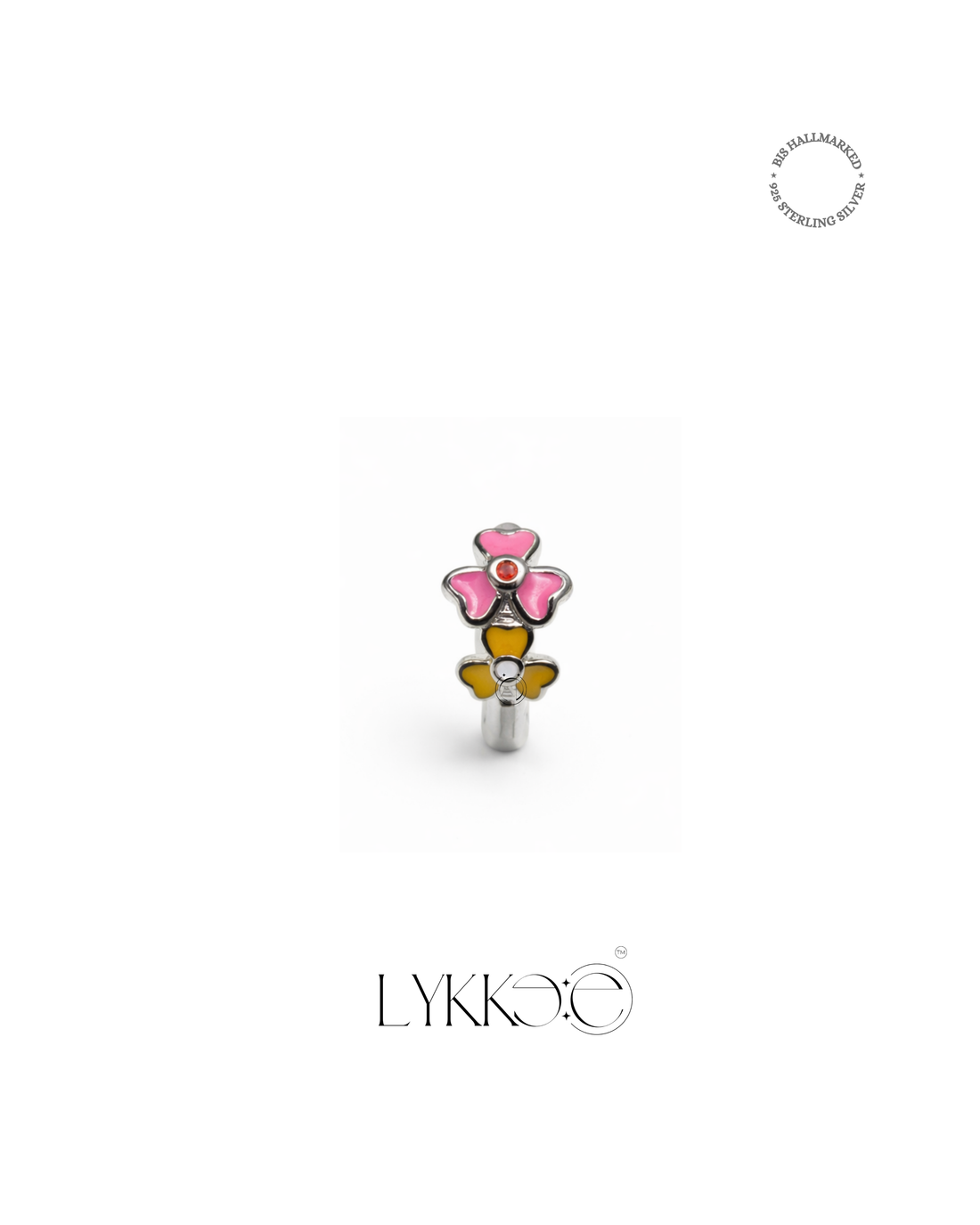 Candy Bloom Huggie Earrings