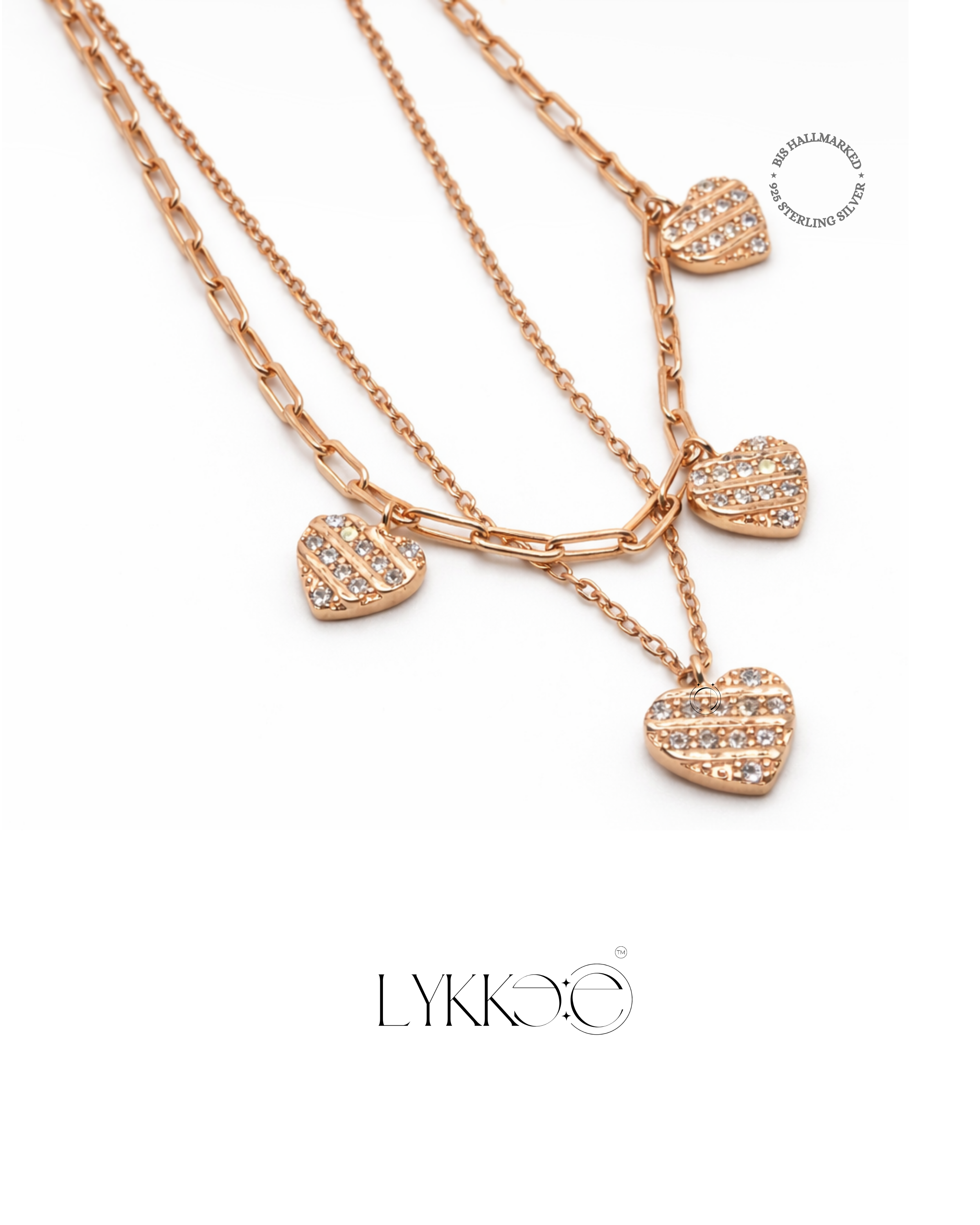 Amora Heart Layered Necklace