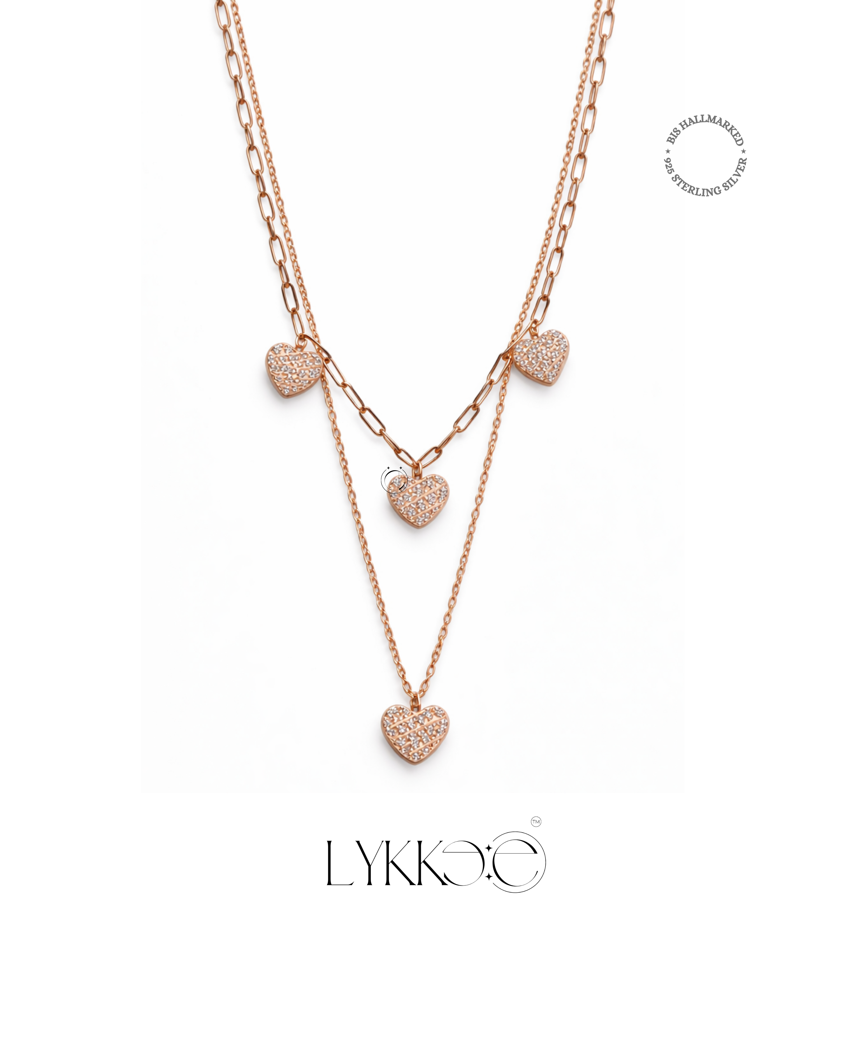 Amora Heart Layered Necklace