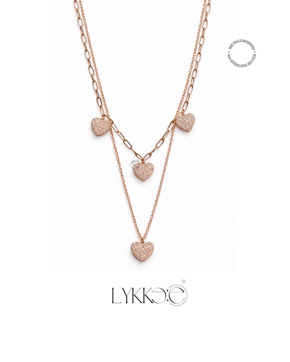 Amora Heart Layered Necklace