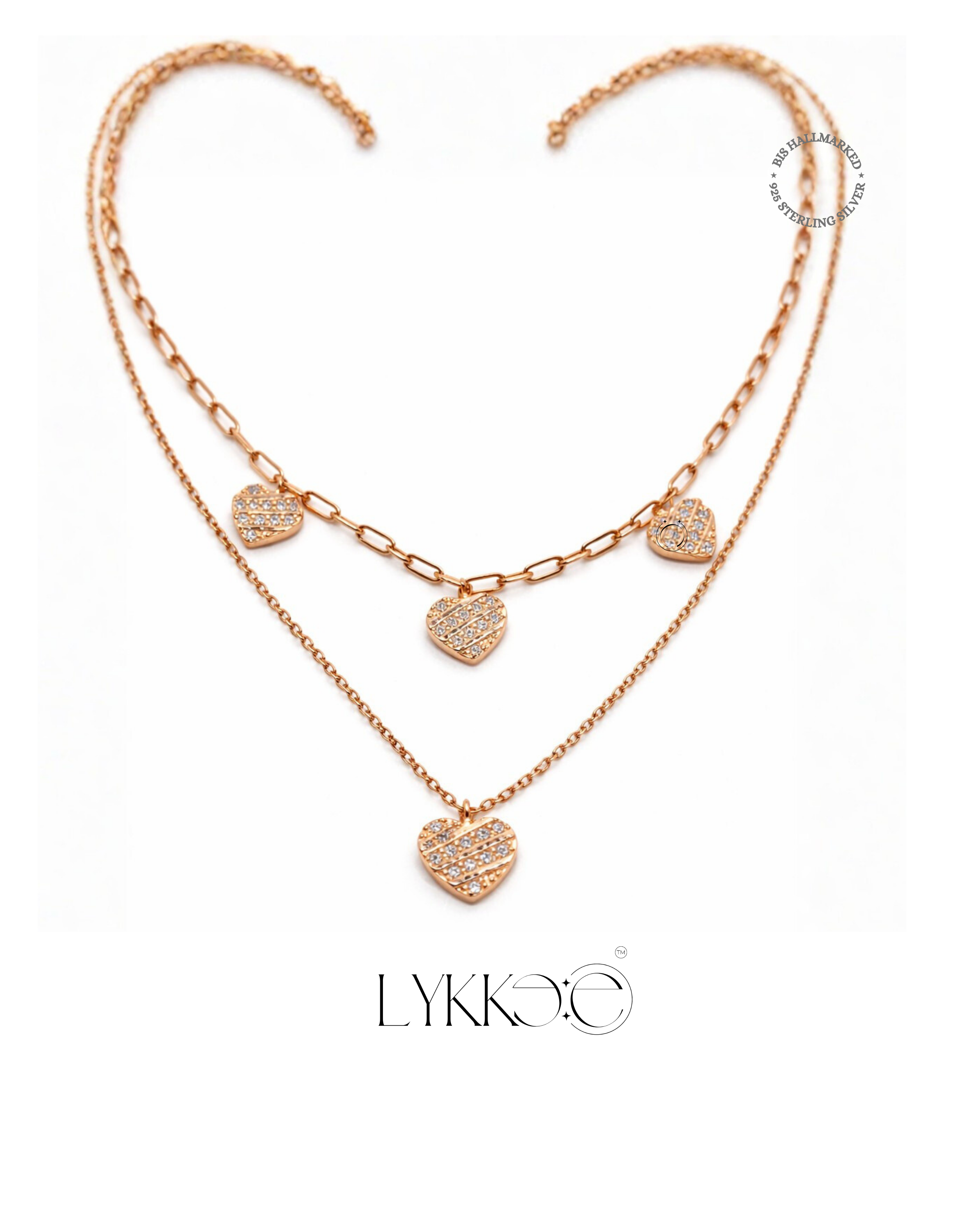 Amora Heart Layered Necklace
