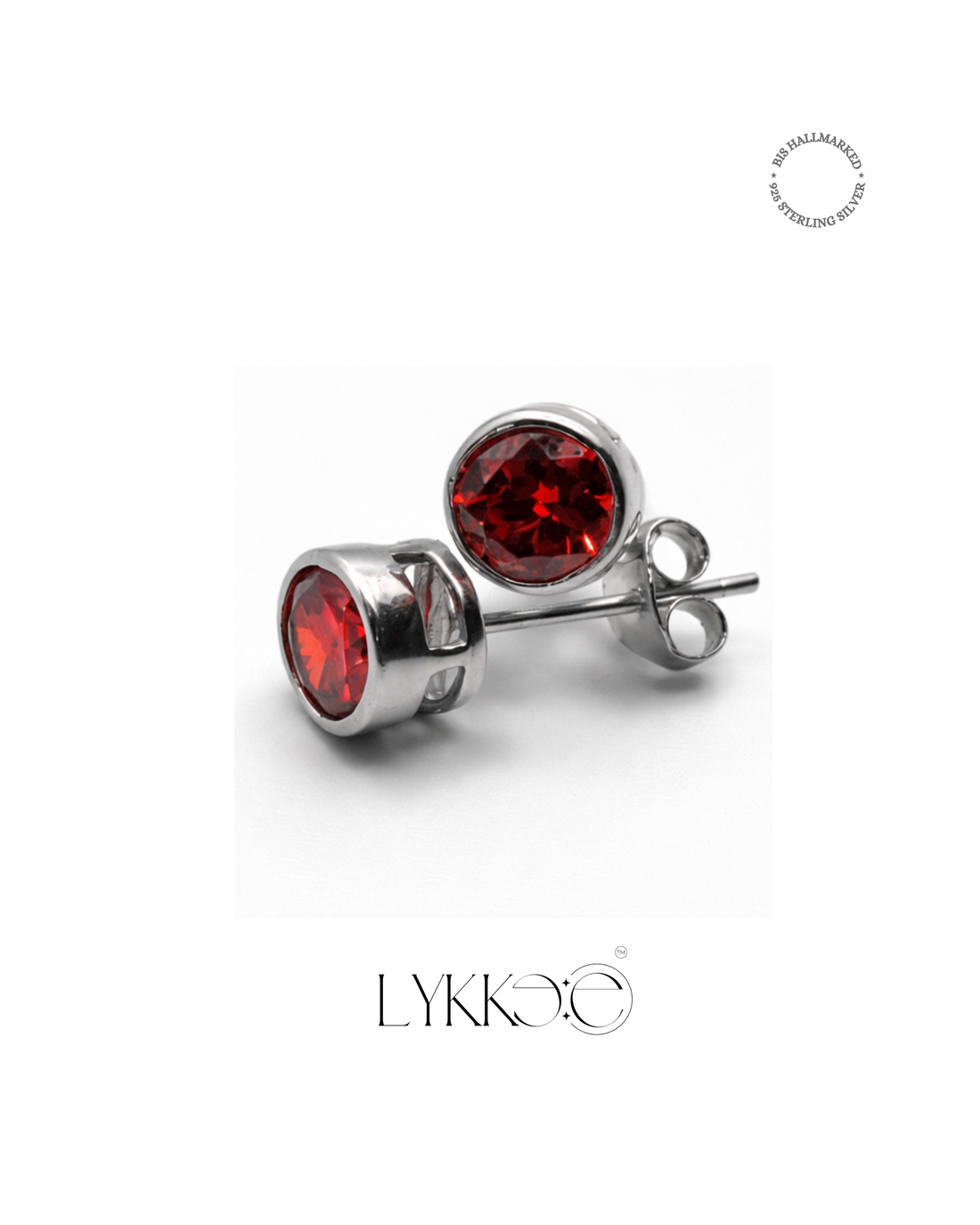 Rovira Crimson Studs