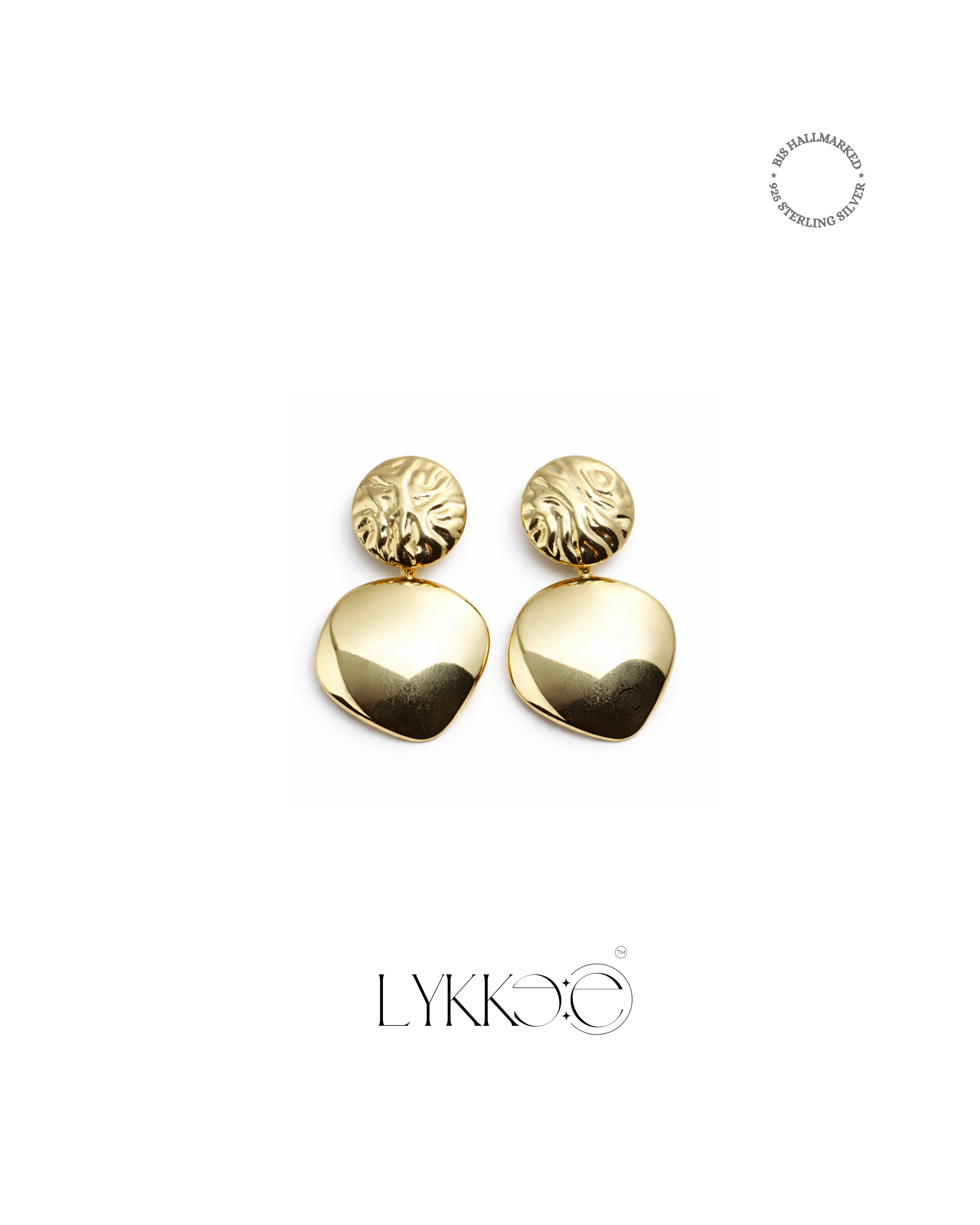 Aurelle Sculpt Drop Earrings