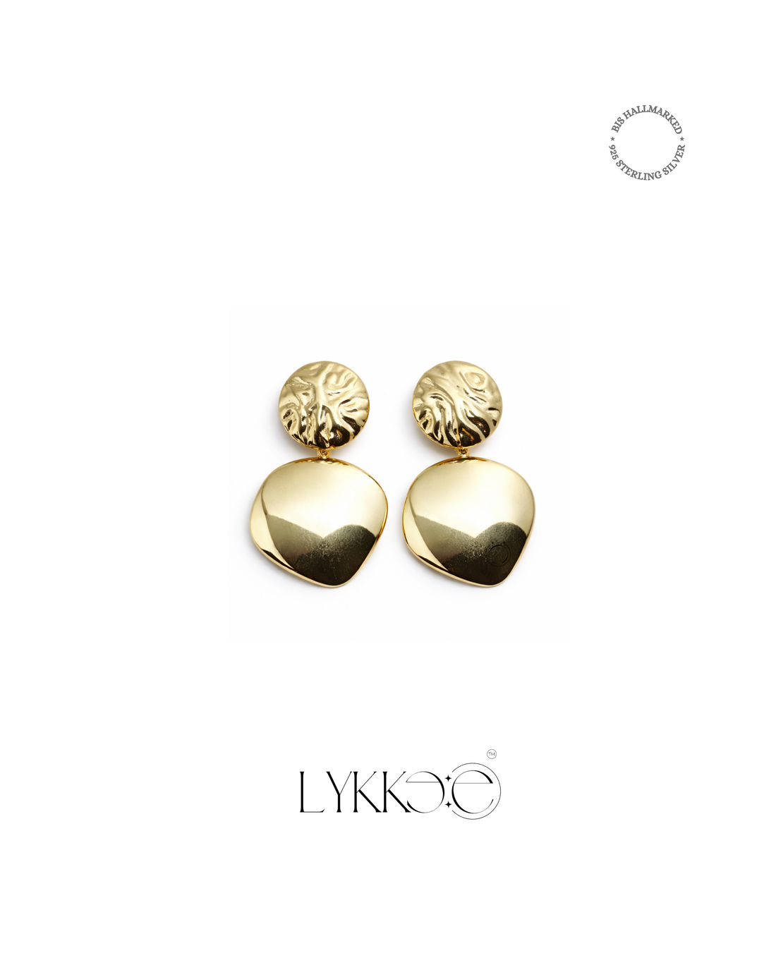 Aurelle Sculpt Drop Earrings