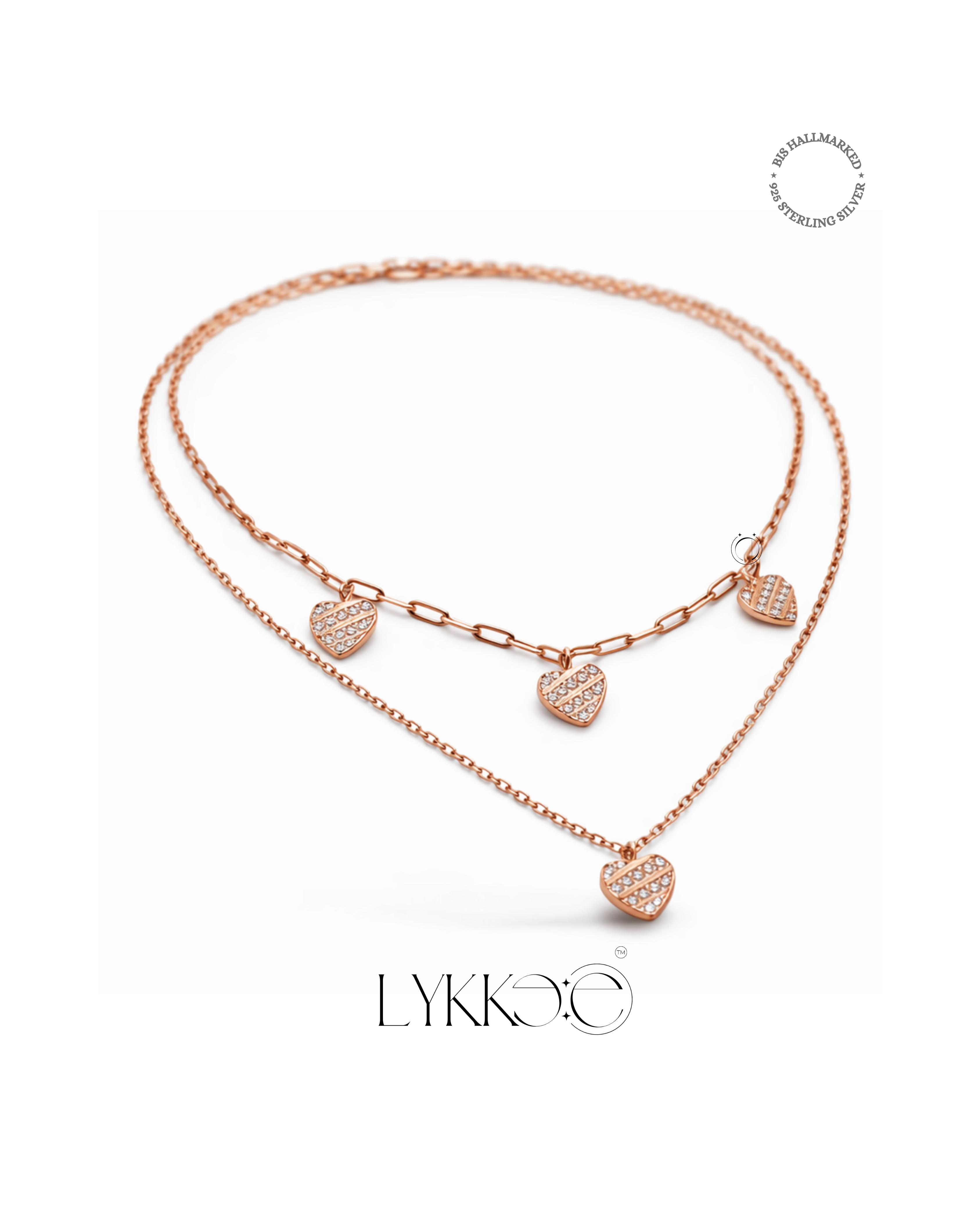 Amora Heart Layered Necklace
