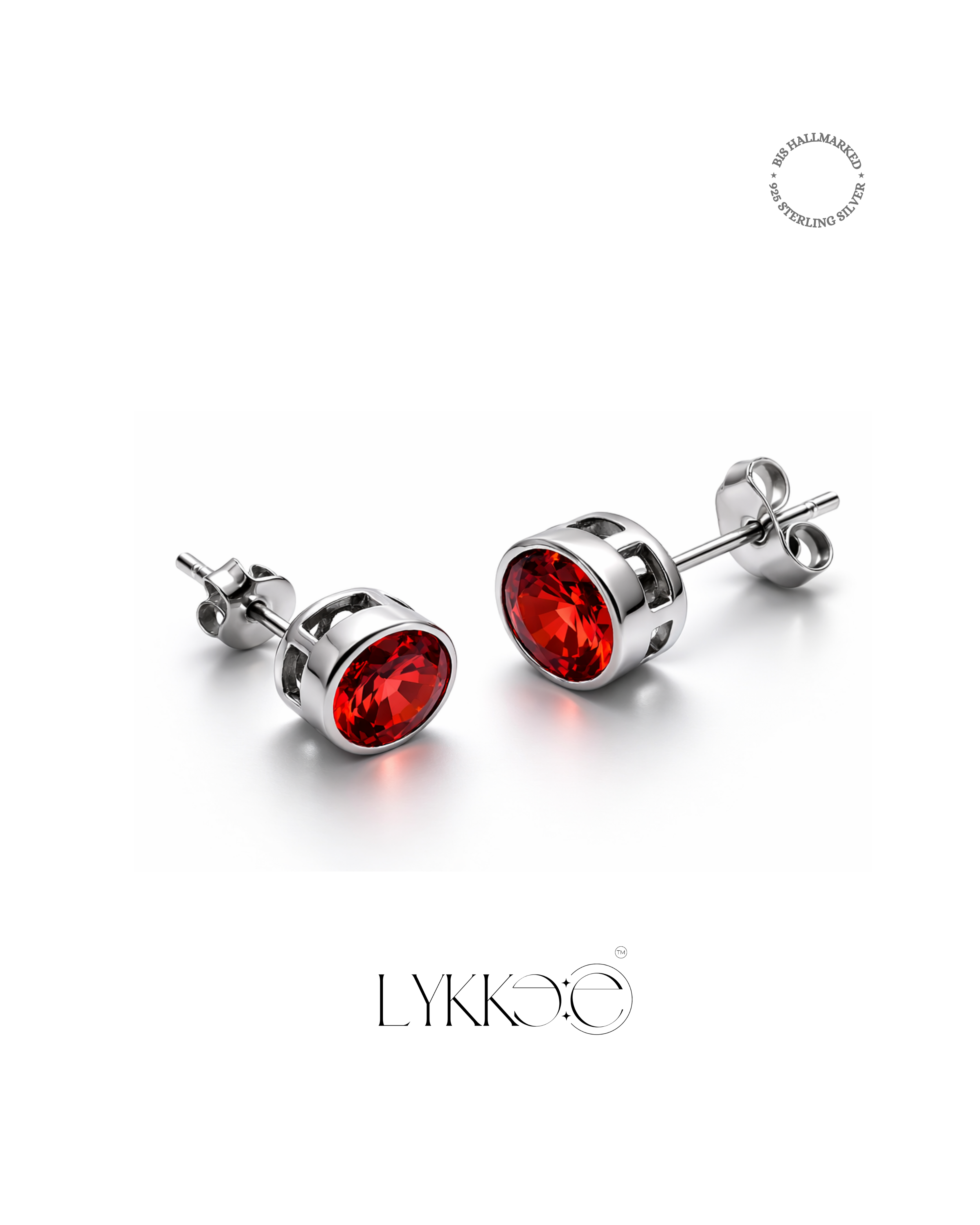 Rovira Crimson Studs