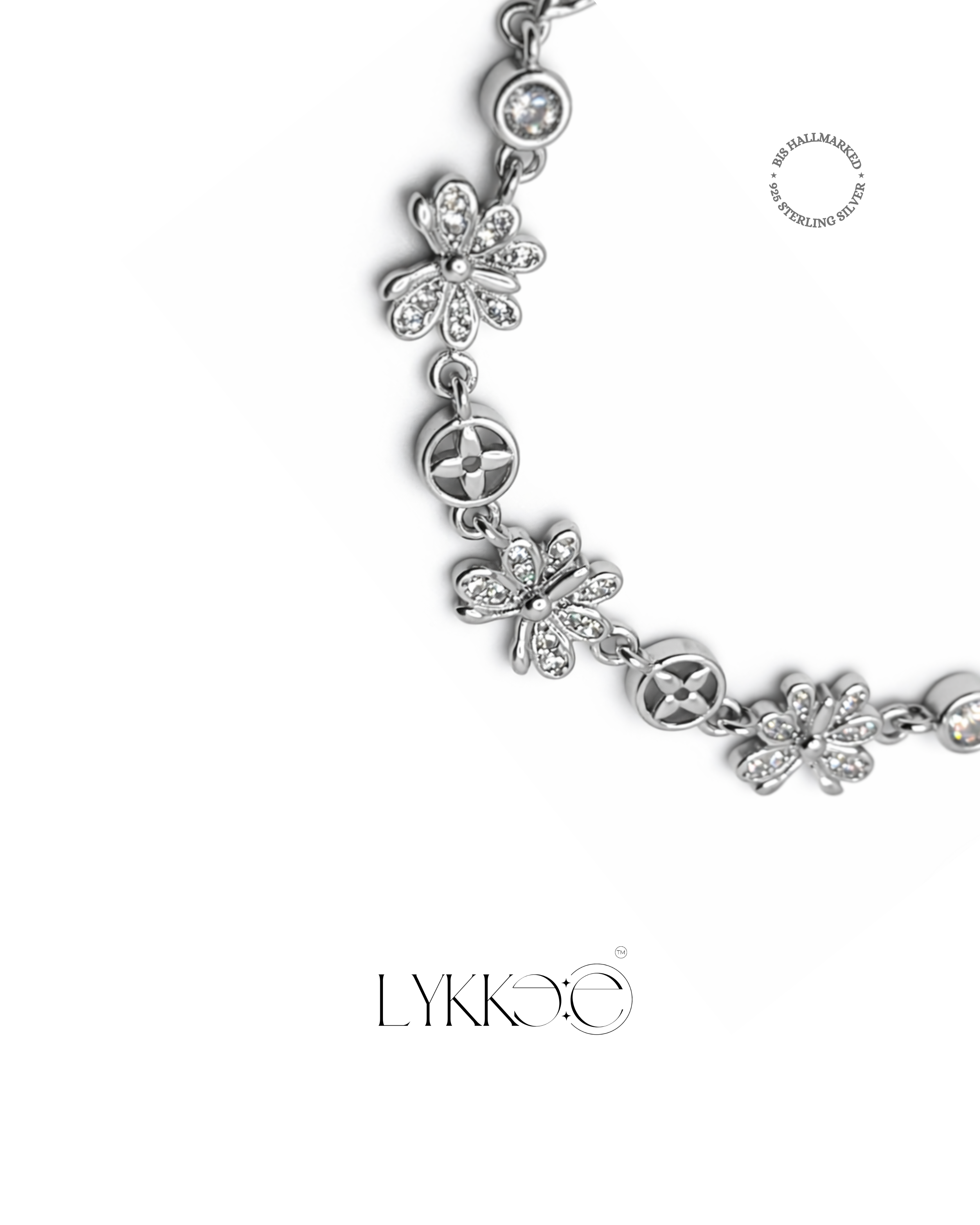 Floral Radiance Adjustable Bracelet