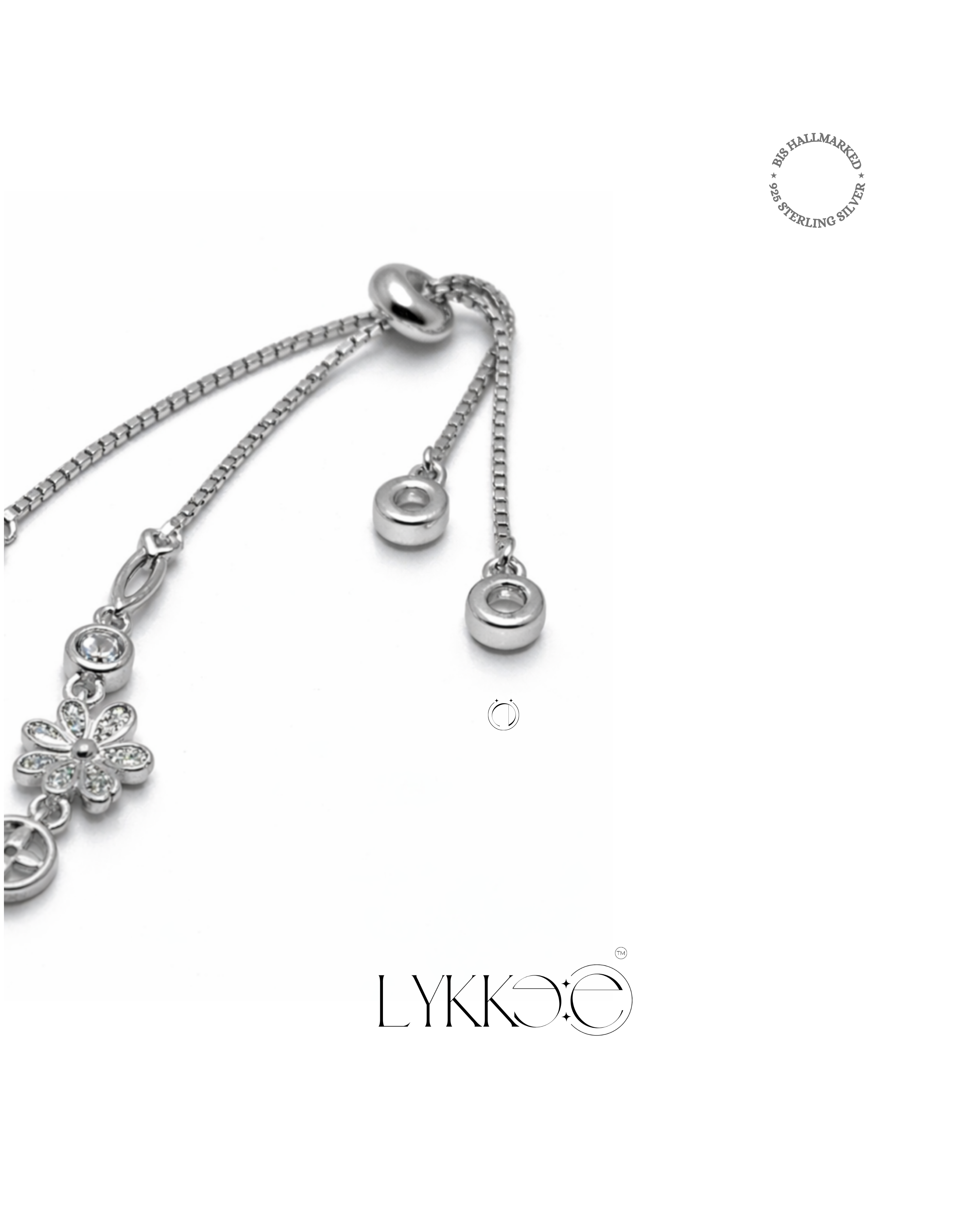 Floral Radiance Adjustable Bracelet
