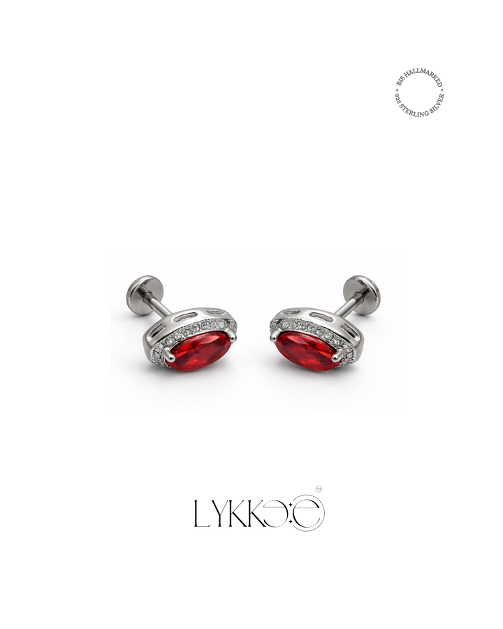 Crimson Halo Stud