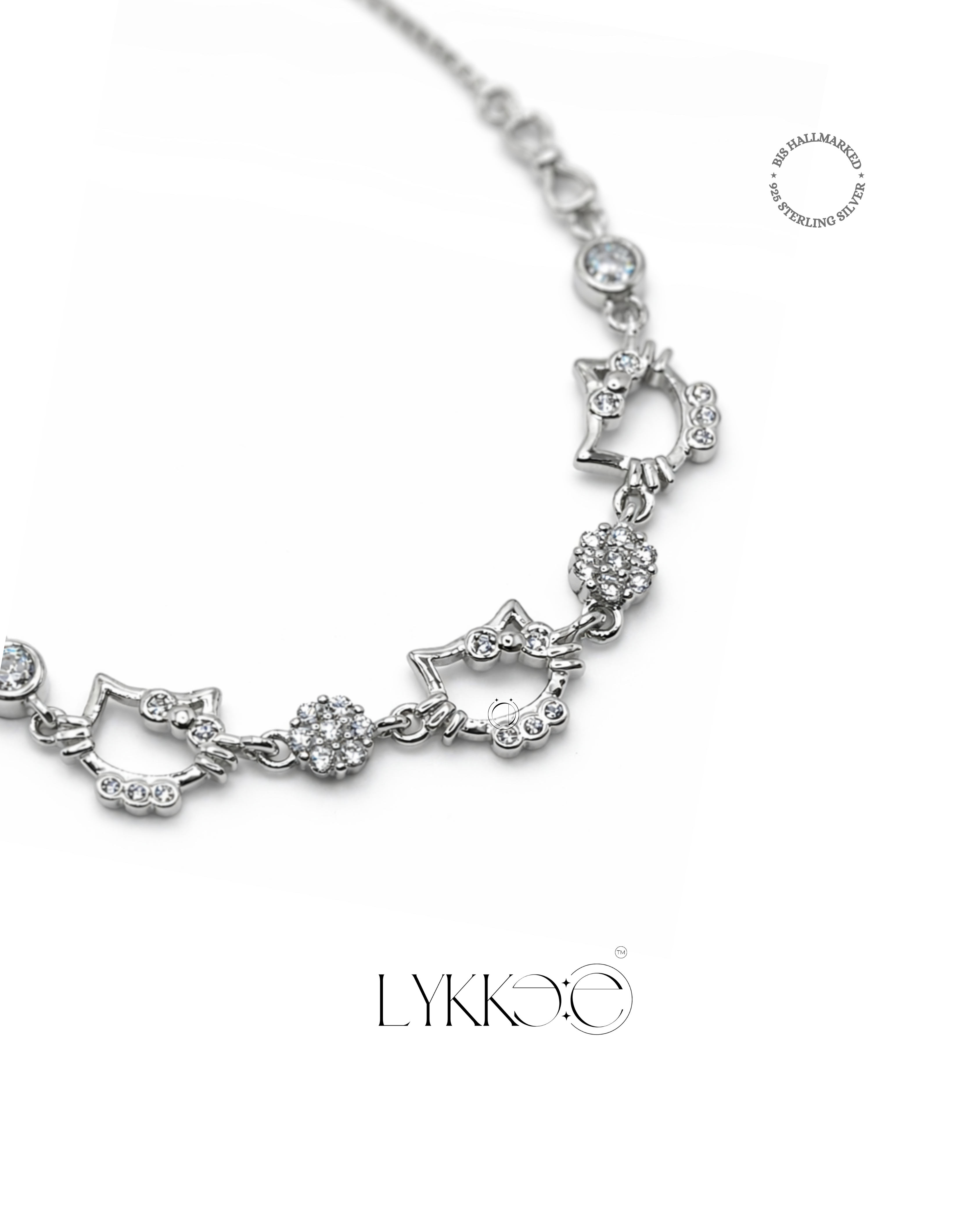 Kitty Sparkle Adjustable Bracelet