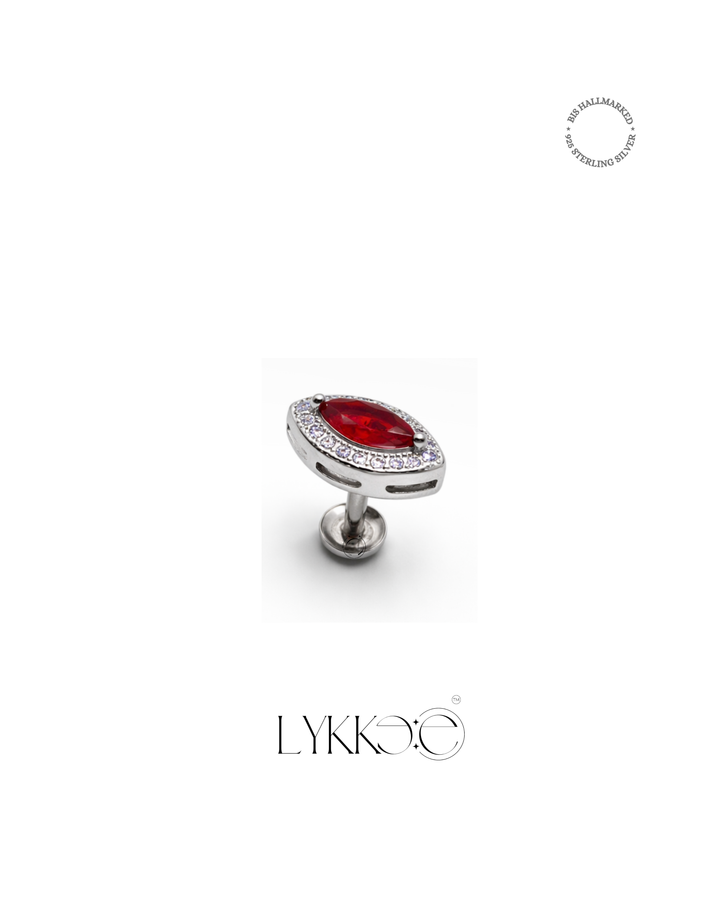 Crimson Halo Stud