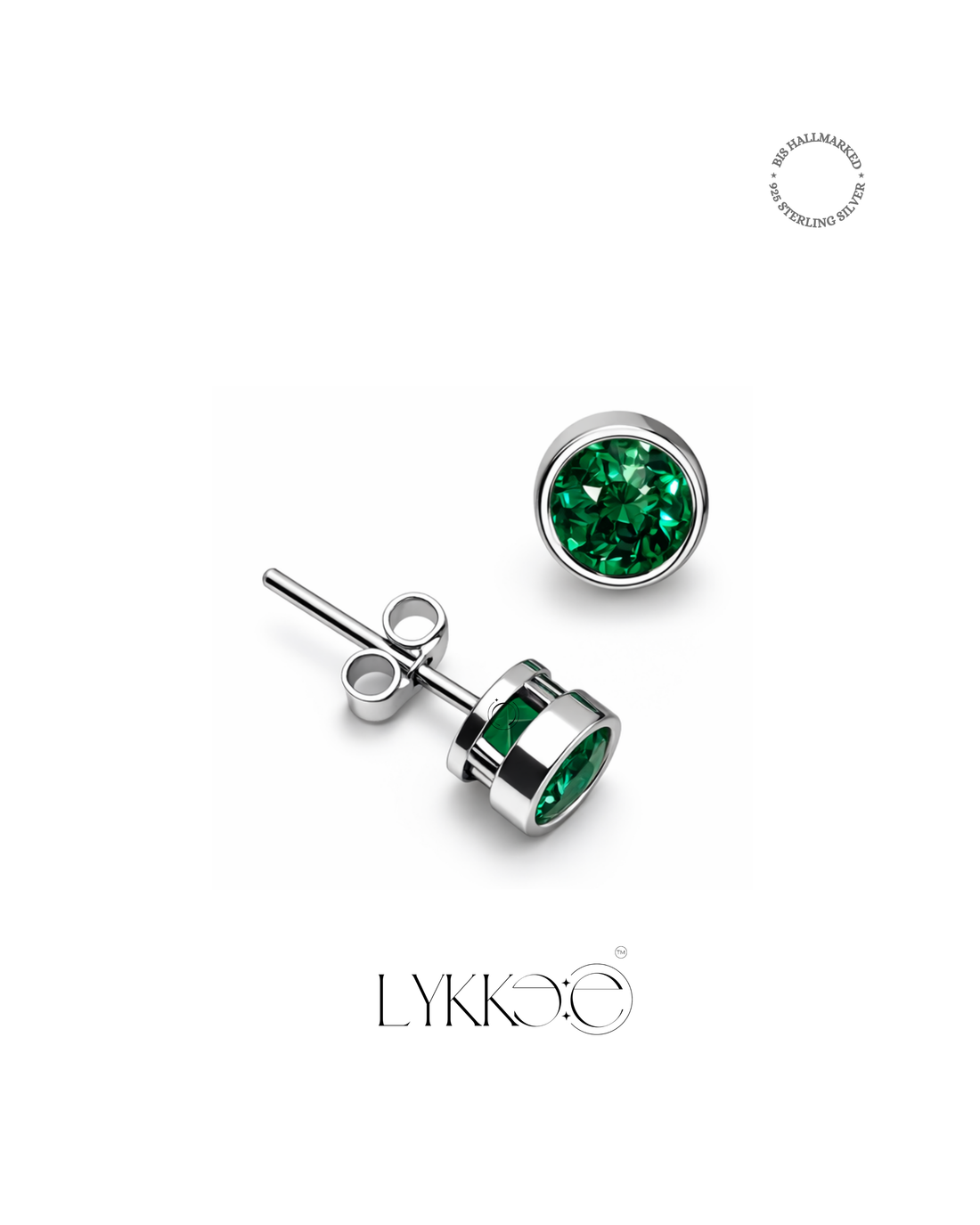 Verde Prism Stud Earrings