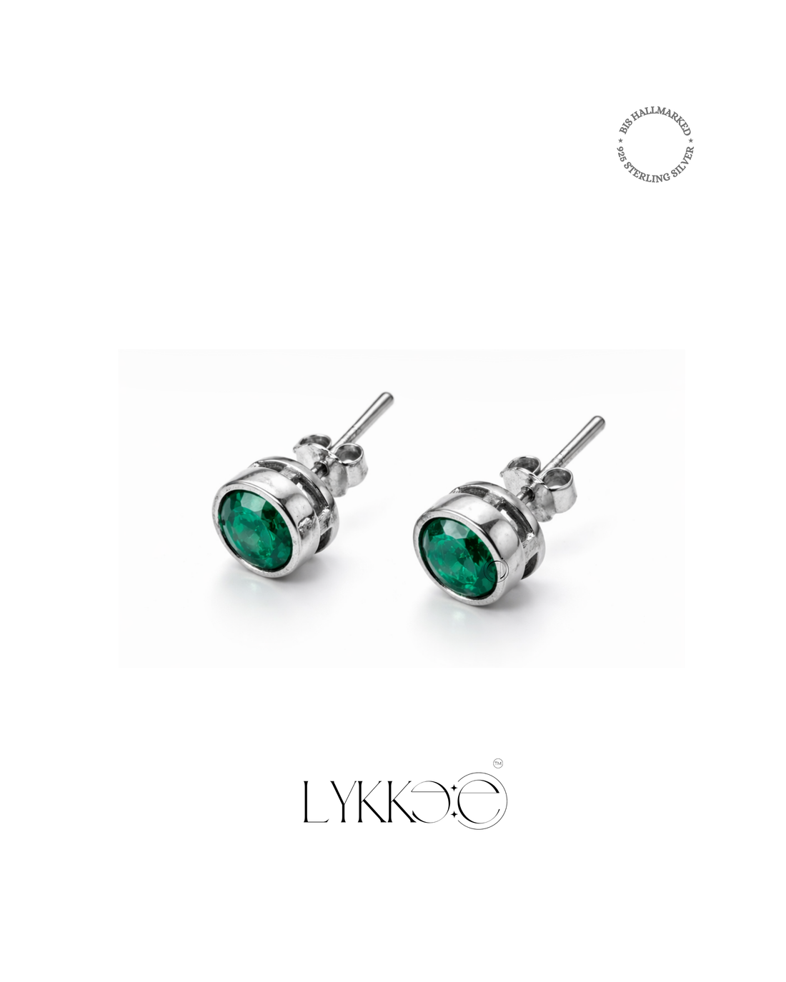 Verde Prism Stud Earrings