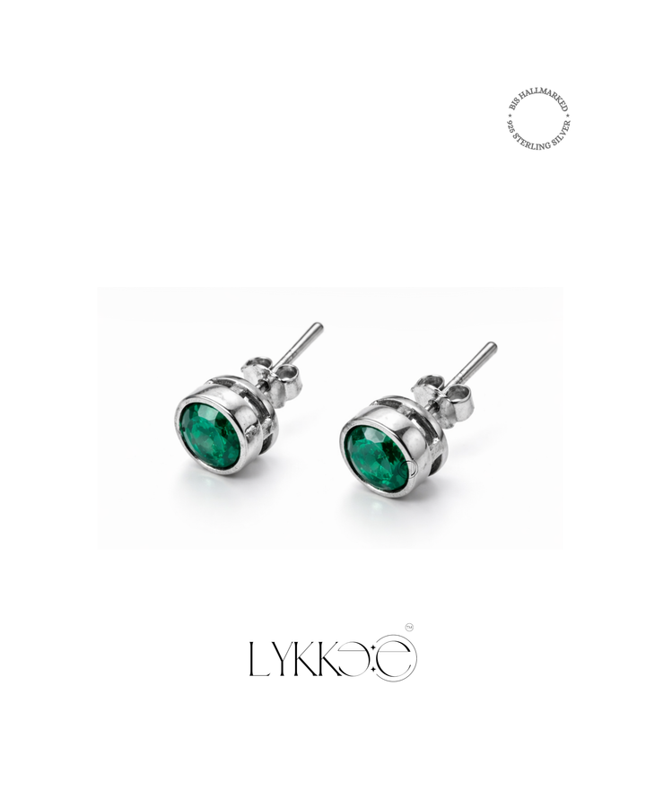 Verde Prism Stud Earrings
