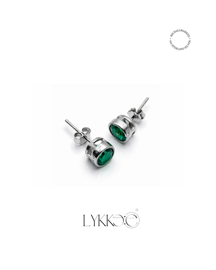 Verde Prism Stud Earrings