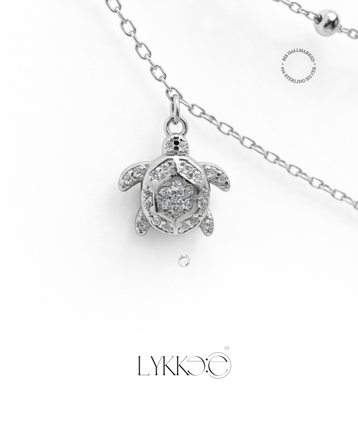 Ocean Whisper Turtle Necklace