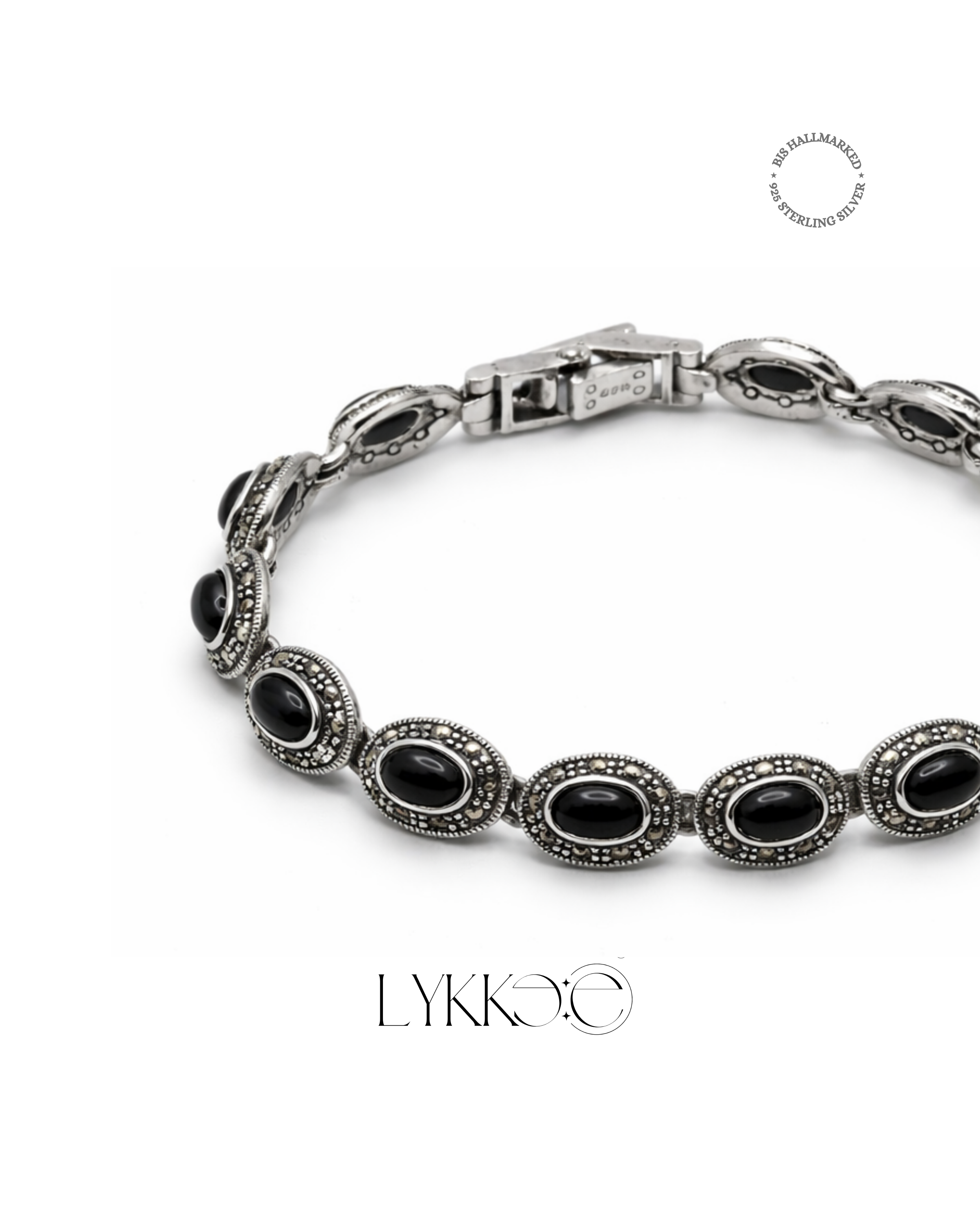 Noir Marquise Bracelet