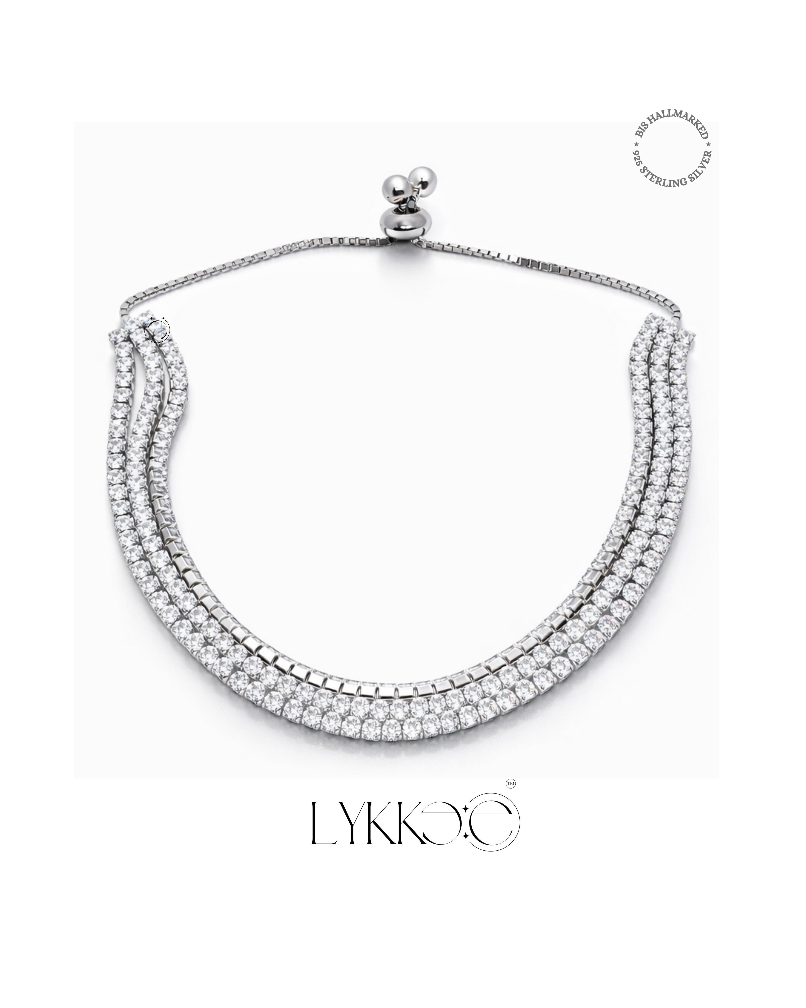 Celeste Triple Sparkle Bracelet