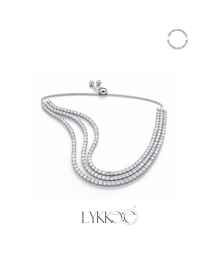 Celeste Triple Sparkle Bracelet