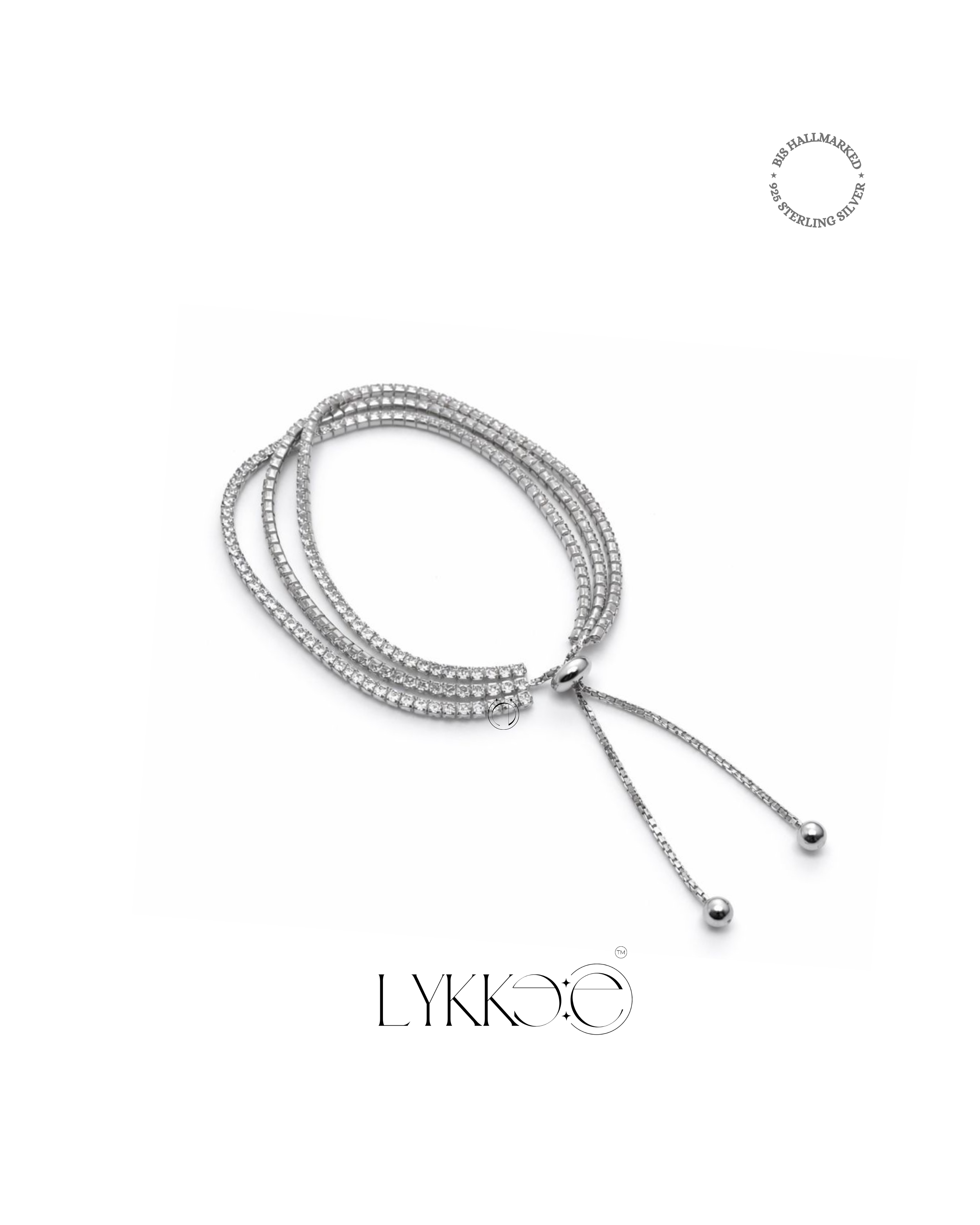 Celeste Triple Sparkle Bracelet