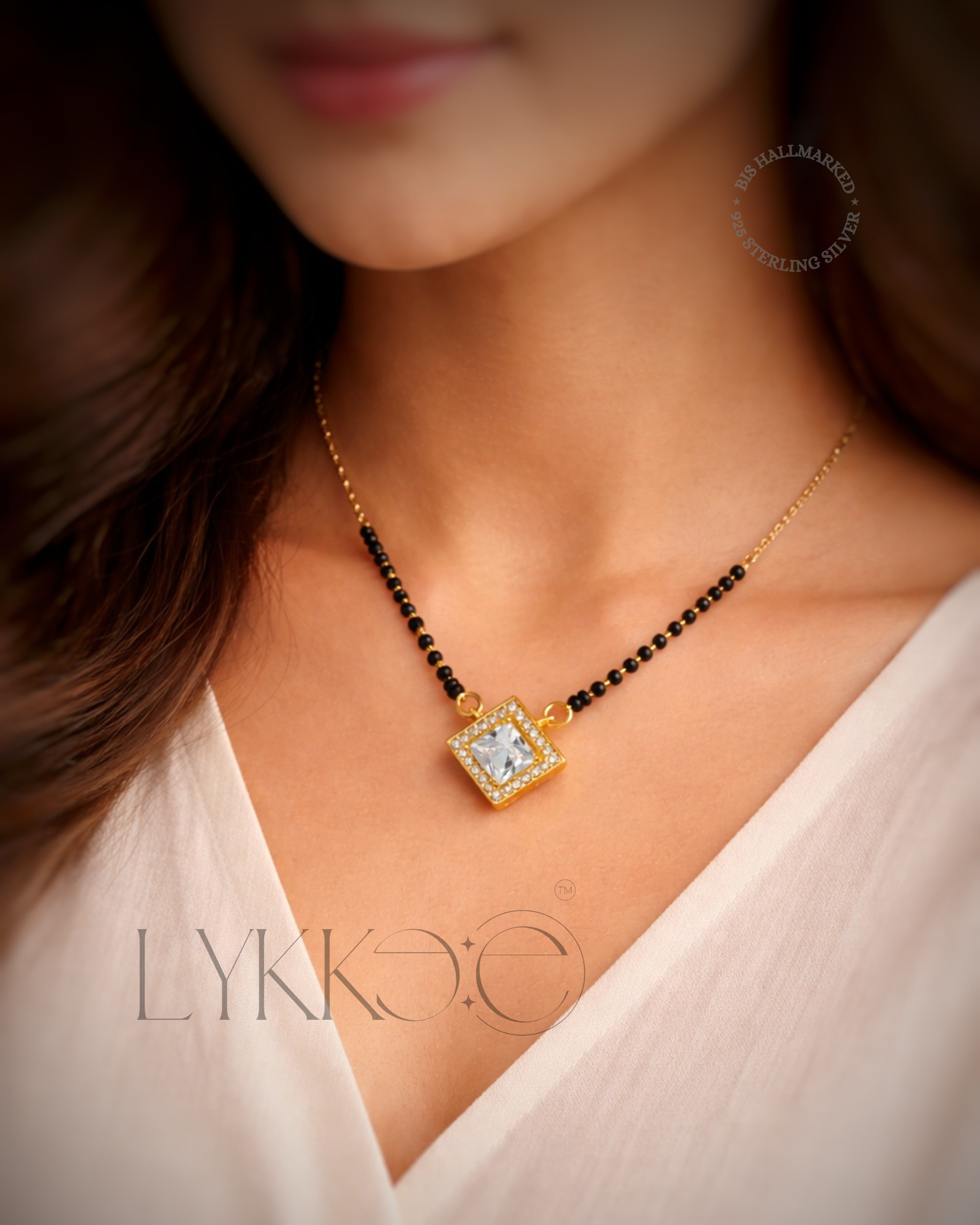 Radiant Square Mangalsutra