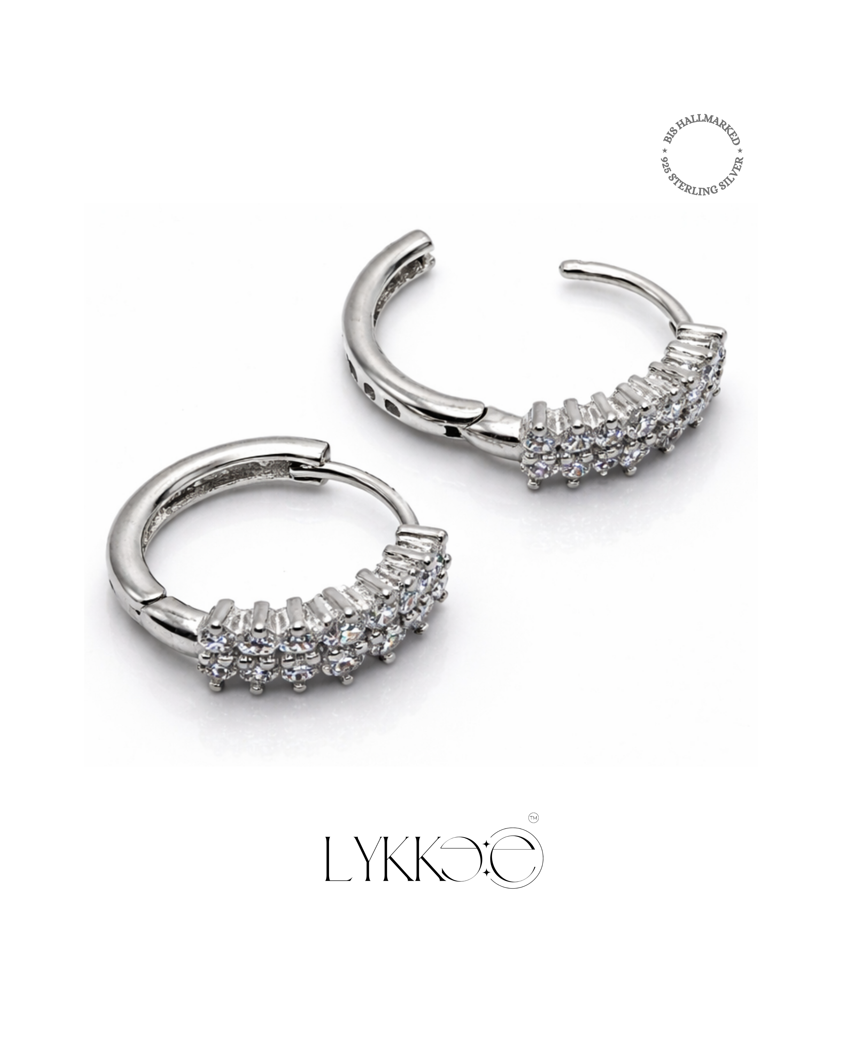 Elira Spark Hoop Earrings
