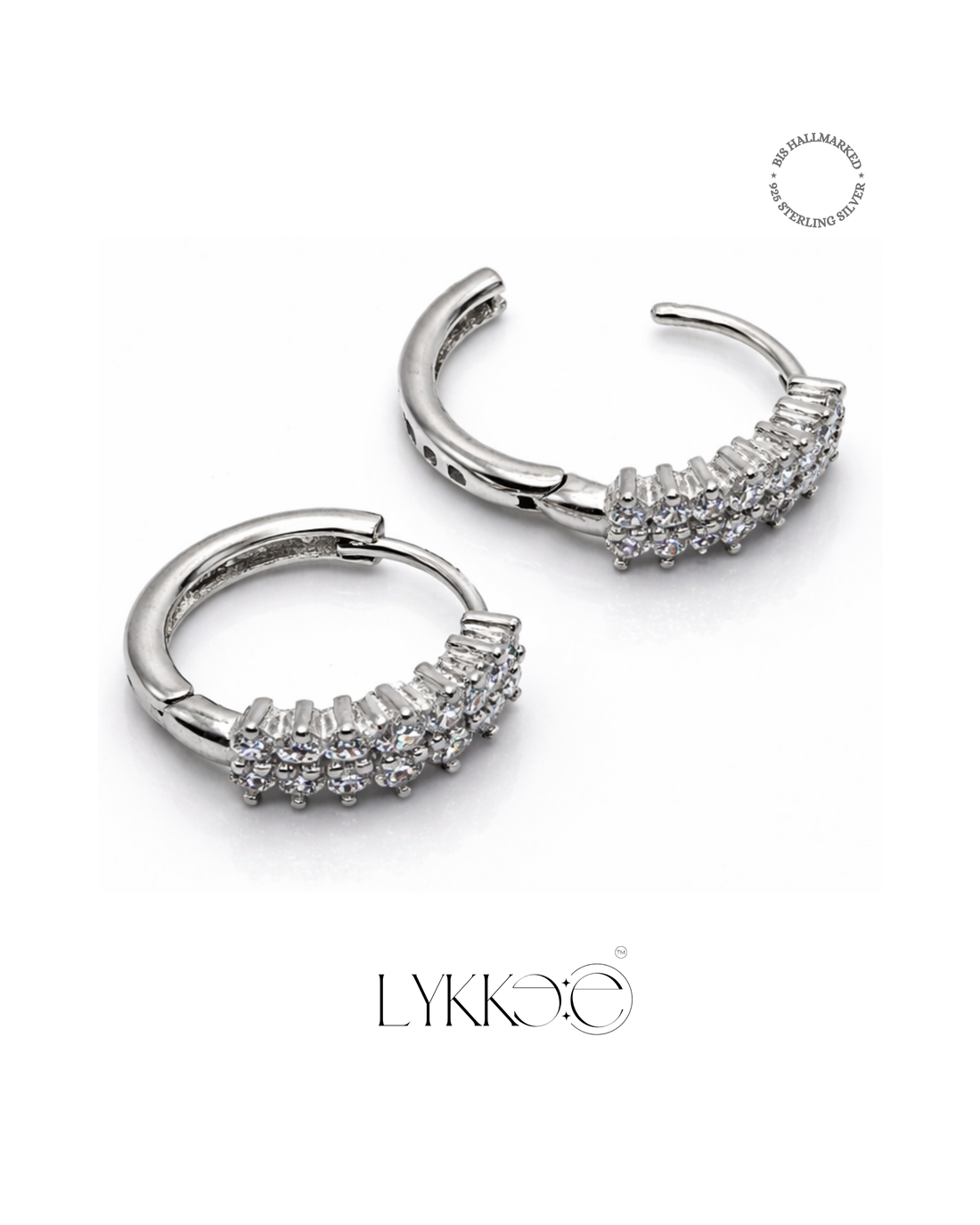 Elira Spark Hoop Earrings