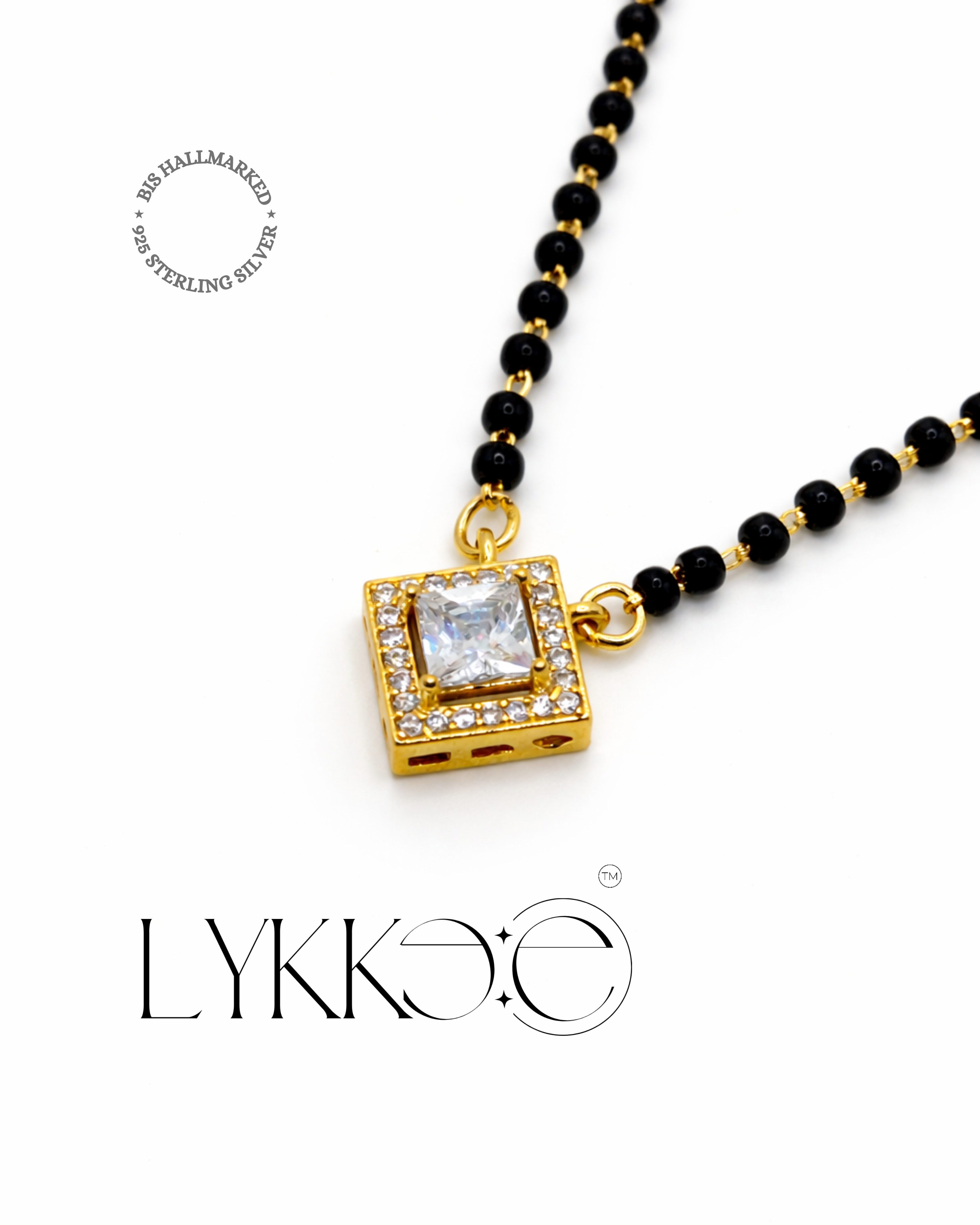 Radiant Square Mangalsutra