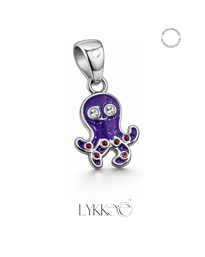 Ocean Spark Octopus Pendant (Without Chain)