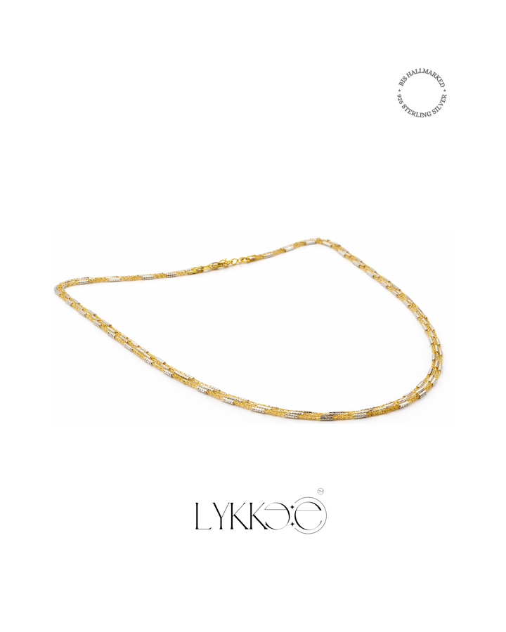 Spark Line Two-Tone Gold Chain