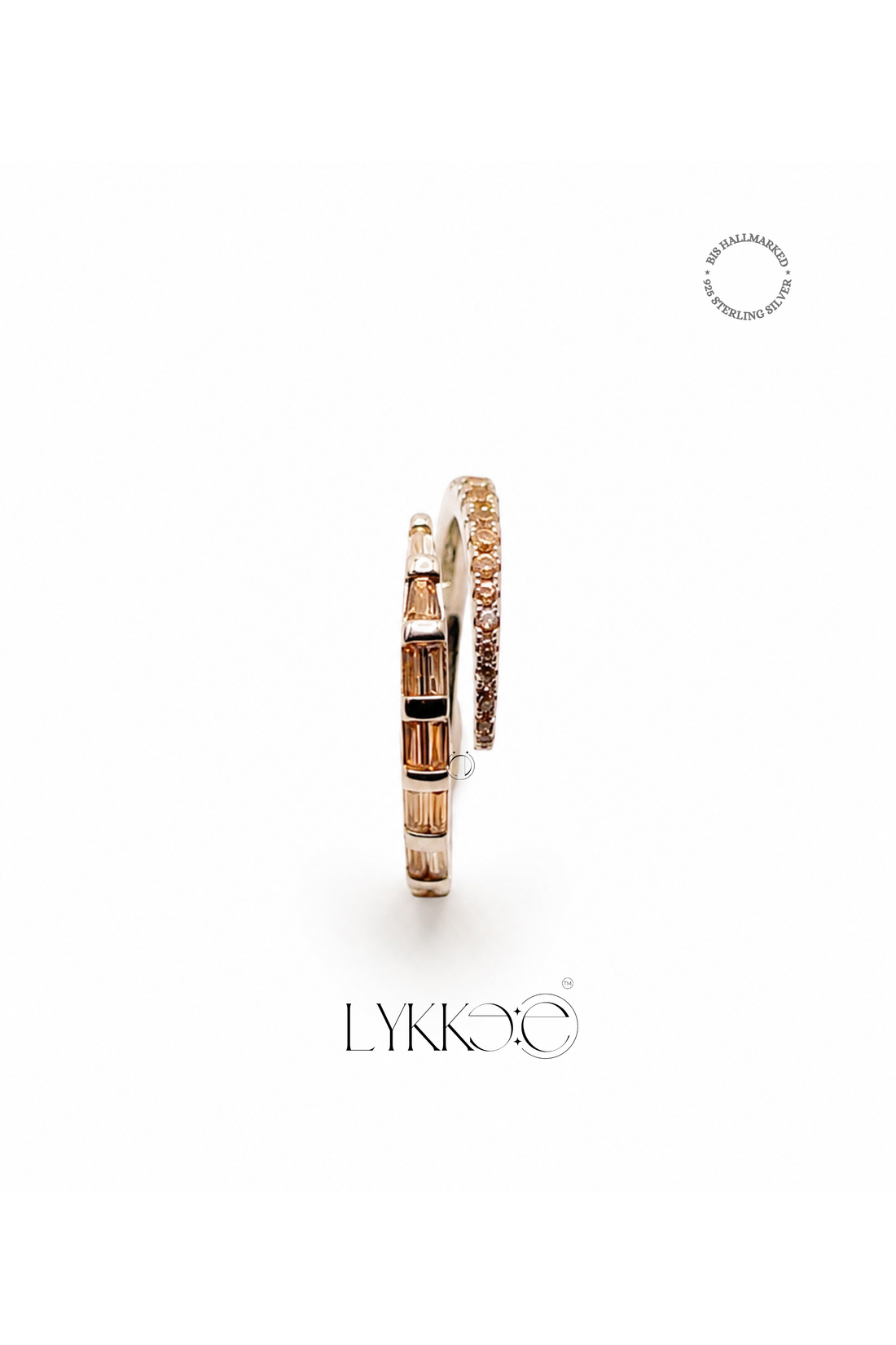 Champagne Whisper Wrap Ring