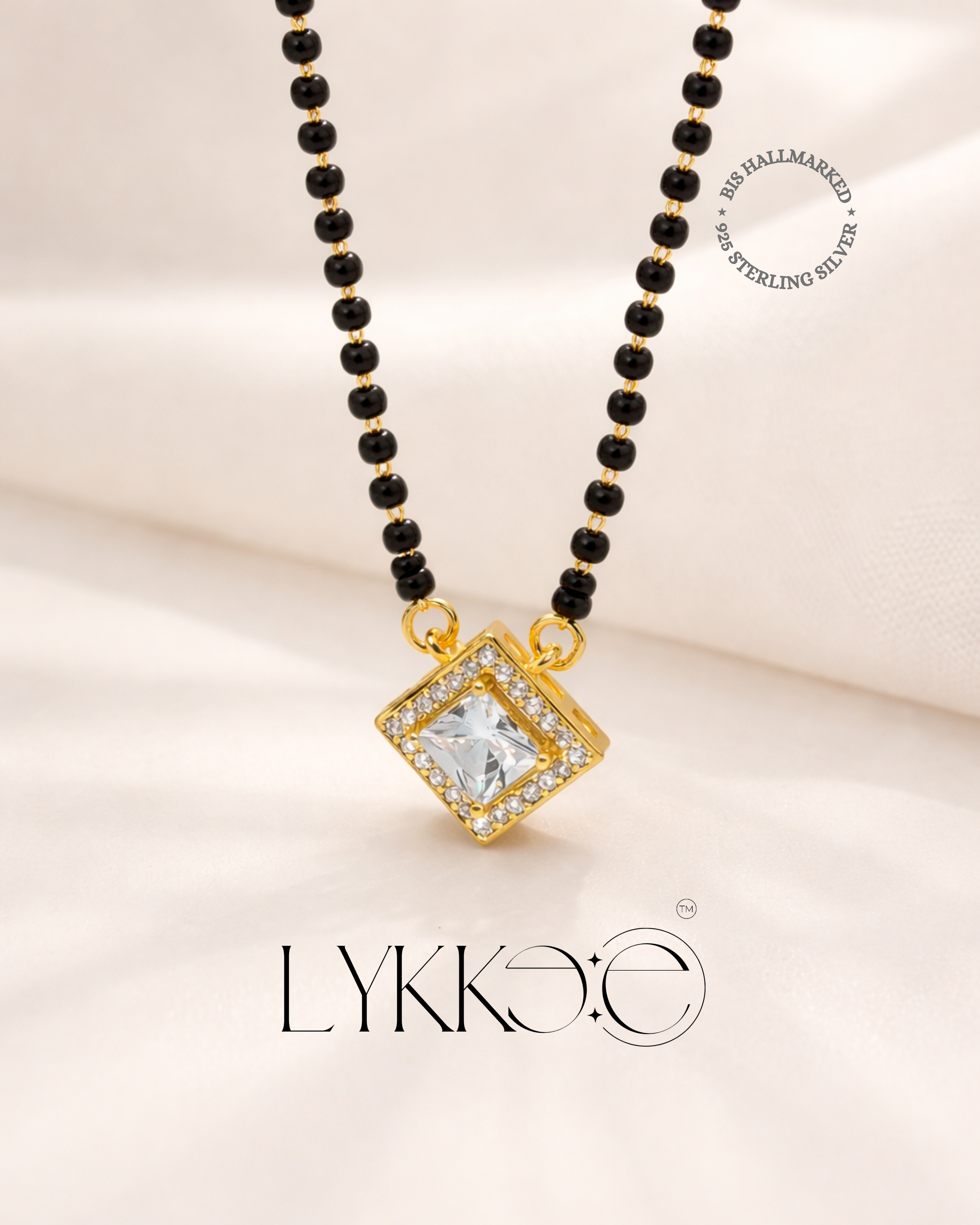 Radiant Square Mangalsutra
