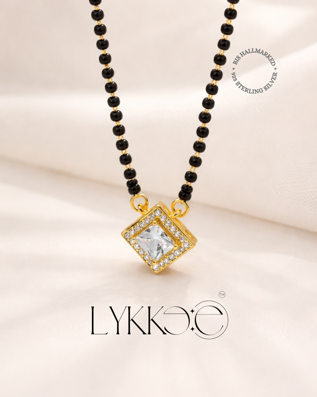 Radiant Square Mangalsutra