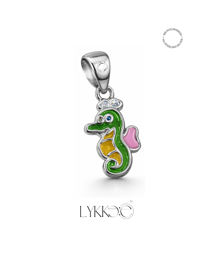 Ocean Charm Seahorse Pendant (Without Chain)