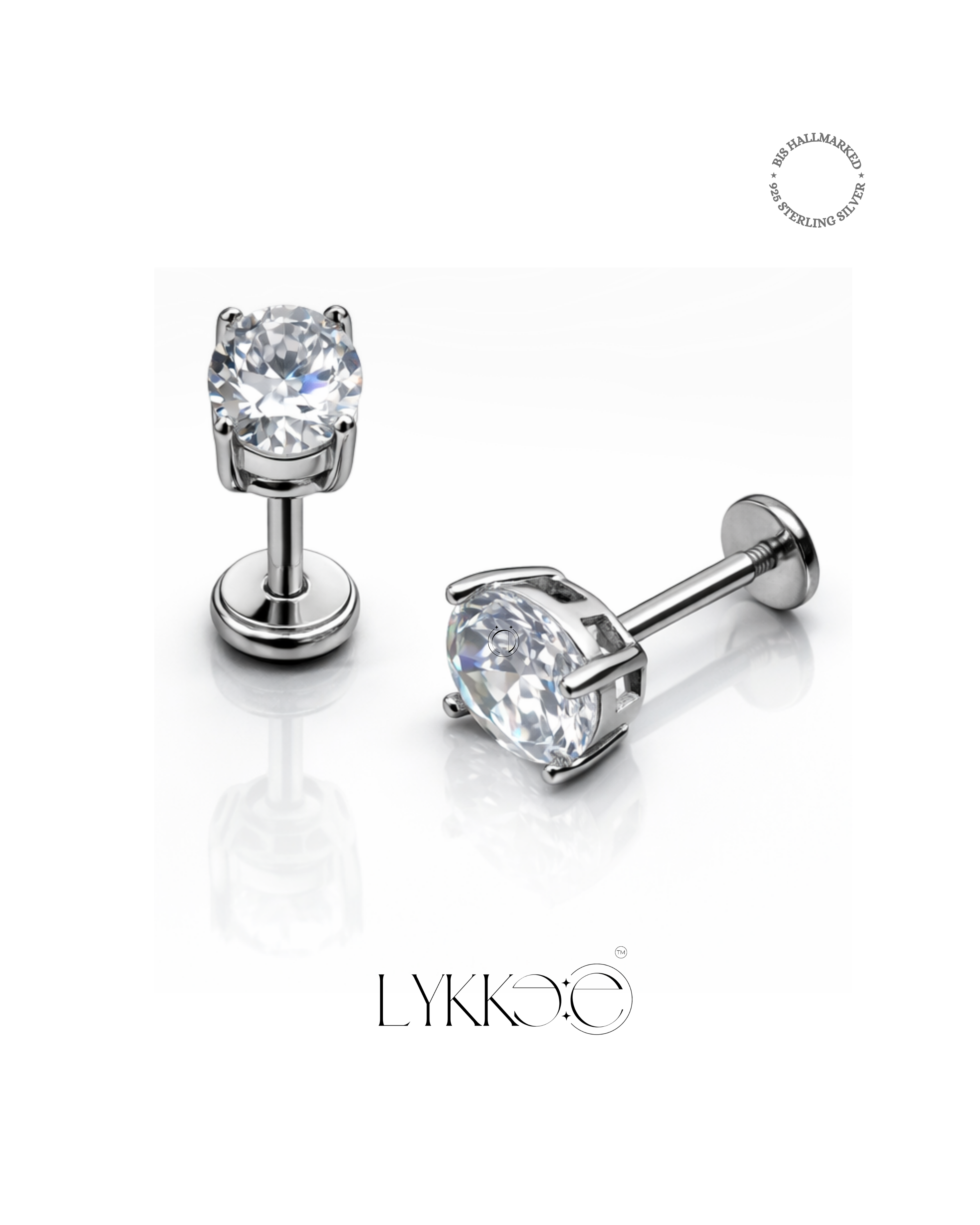 Verena Classic Solitaire Studs