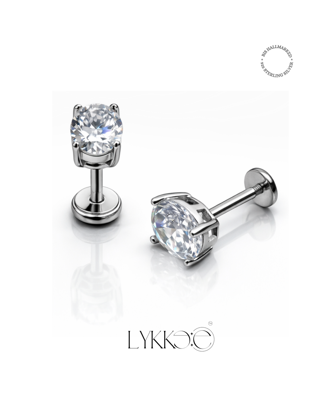 Verena Classic Solitaire Studs