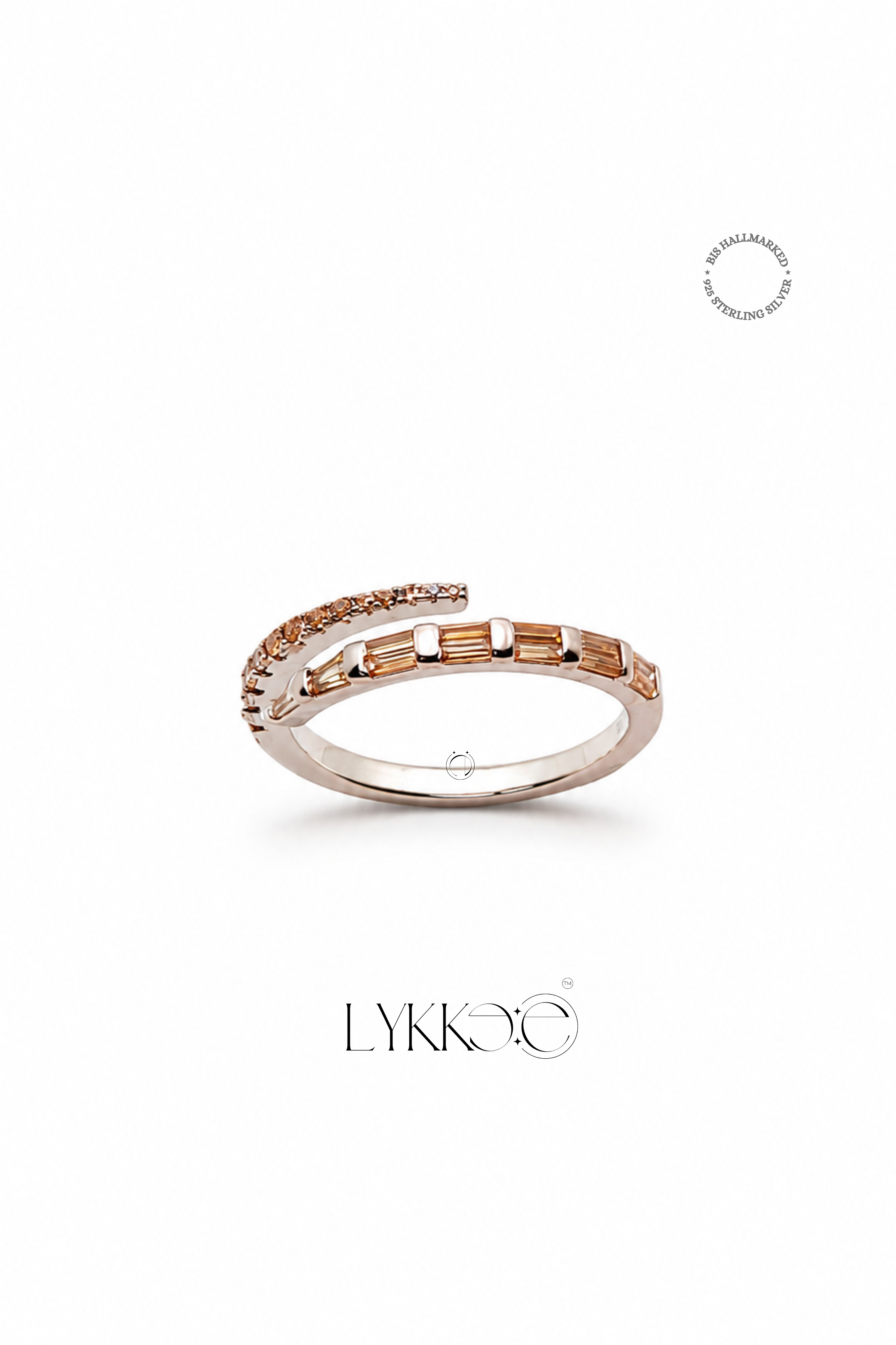 Champagne Whisper Wrap Ring