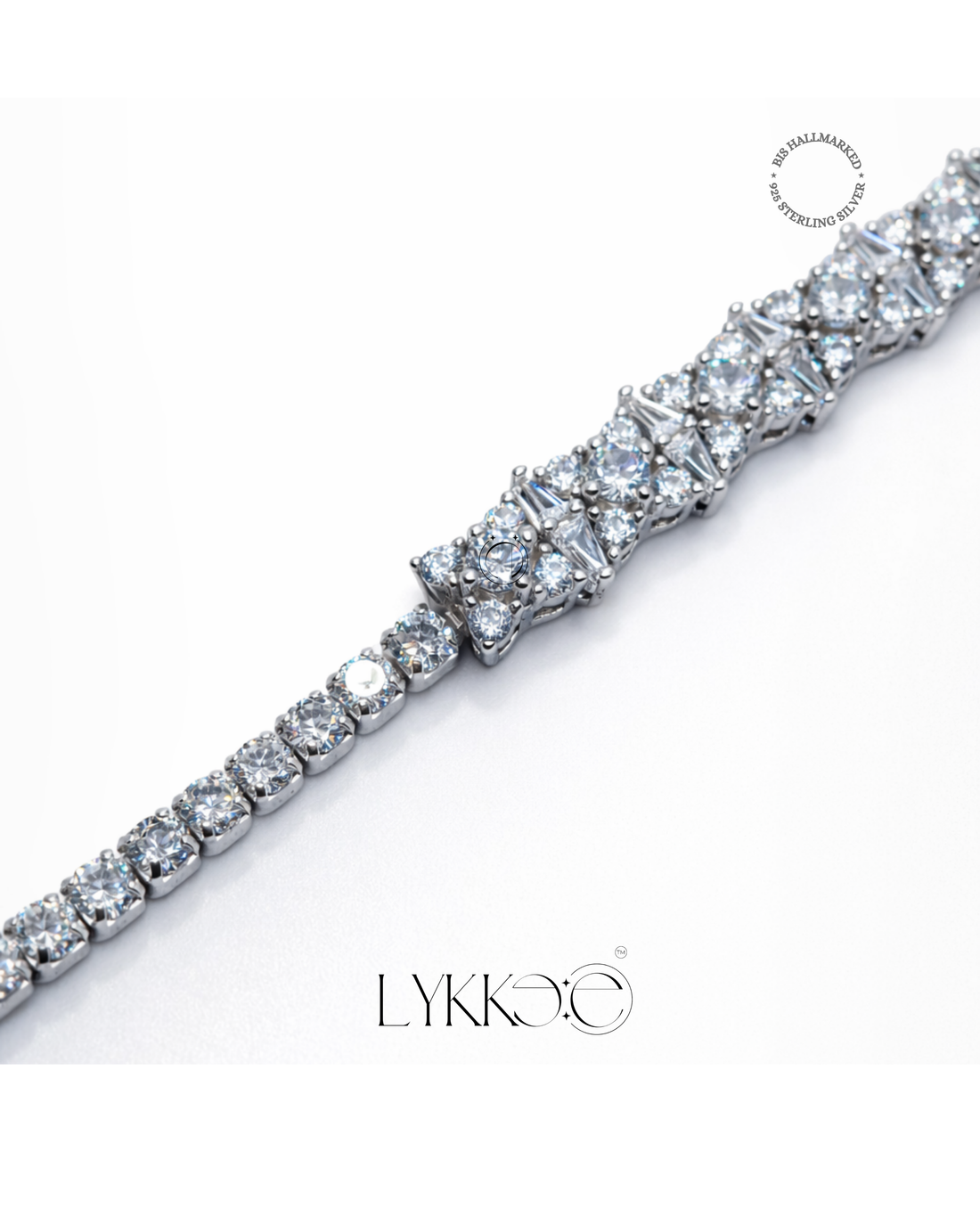 Celeste Sparkle Tennis Bracelet