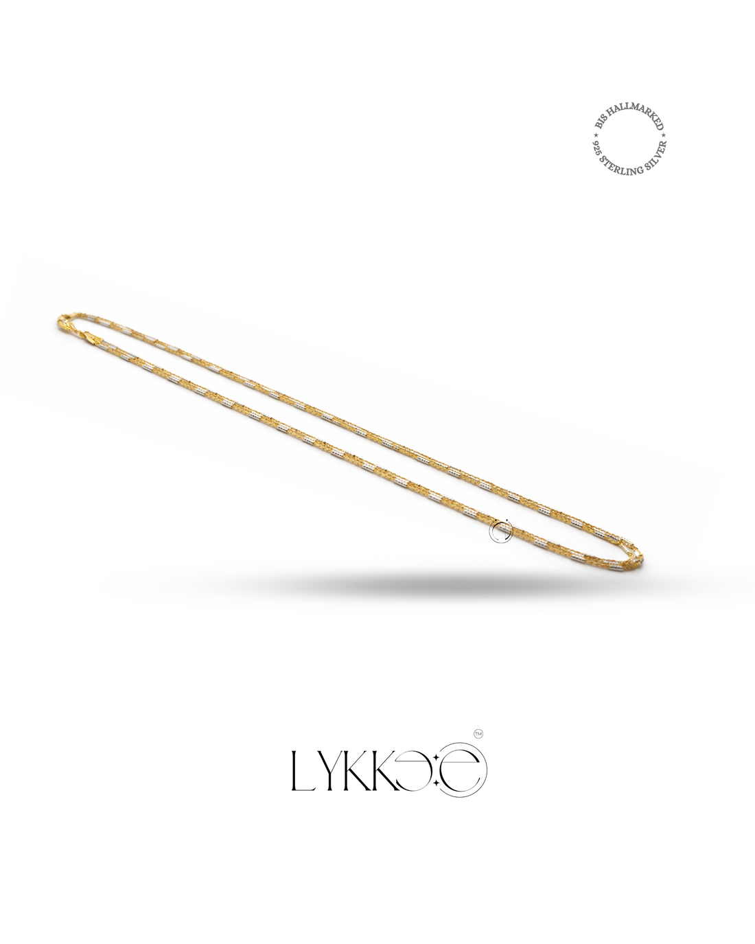 Spark Line Two-Tone Gold Chain