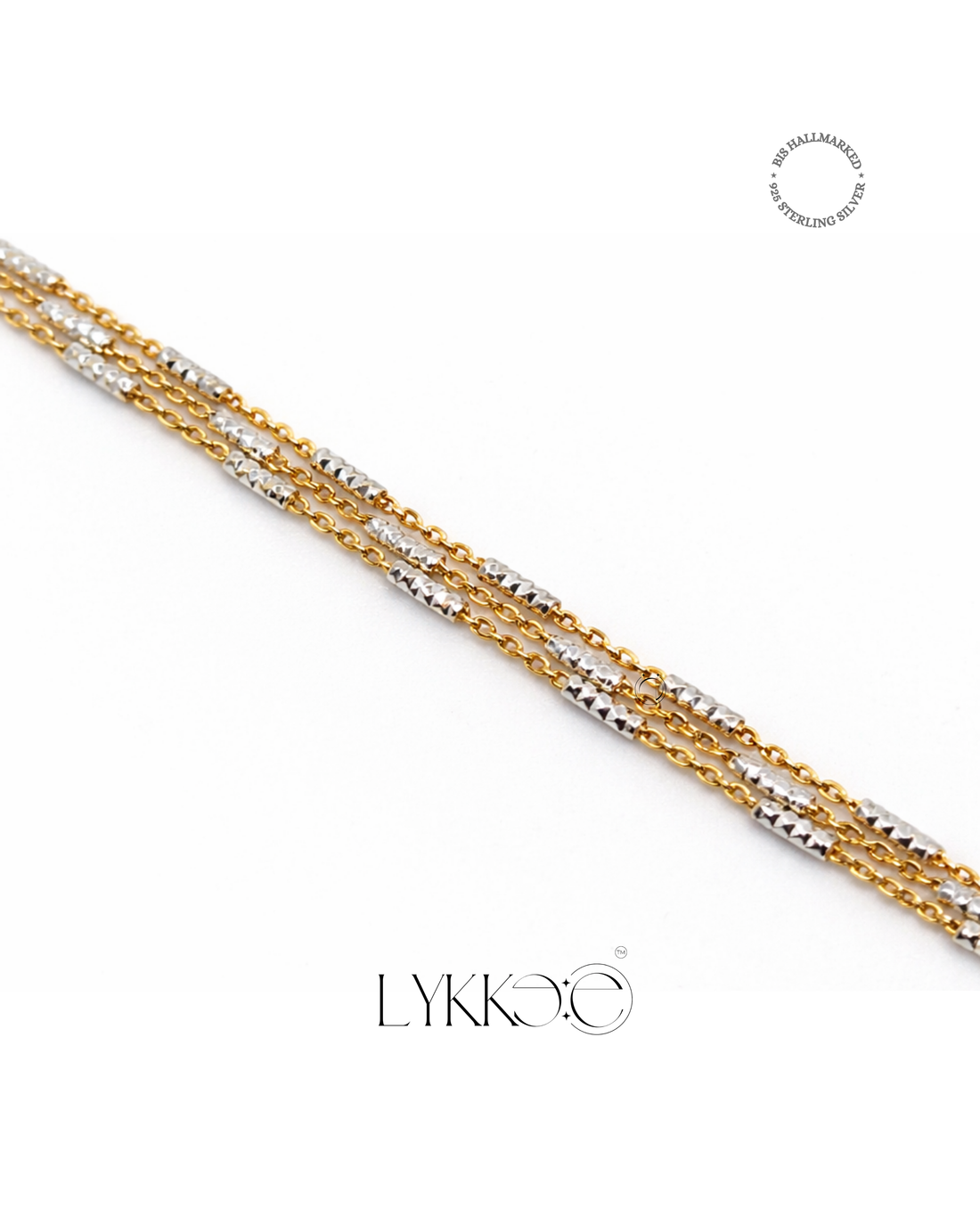 Spark Line Two-Tone Gold Chain