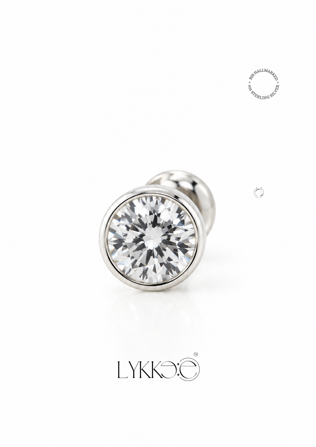 Solitaire Nose Pin