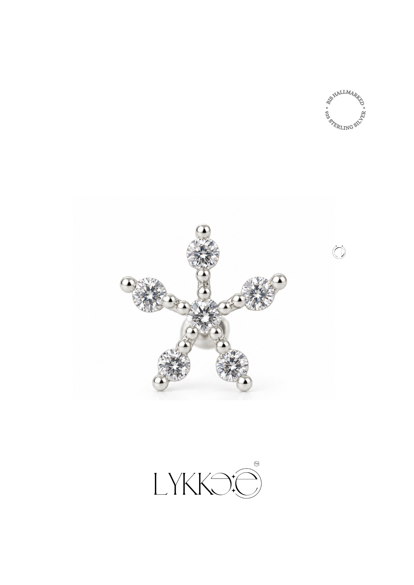 Celestial Star Nose Pin
