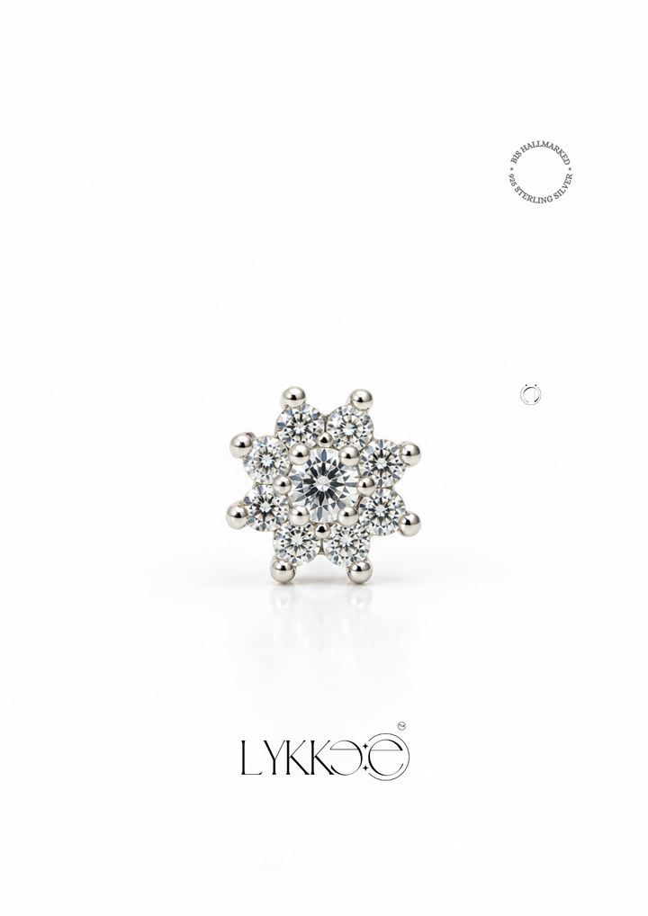 Celestial Bloom Nose Pin
