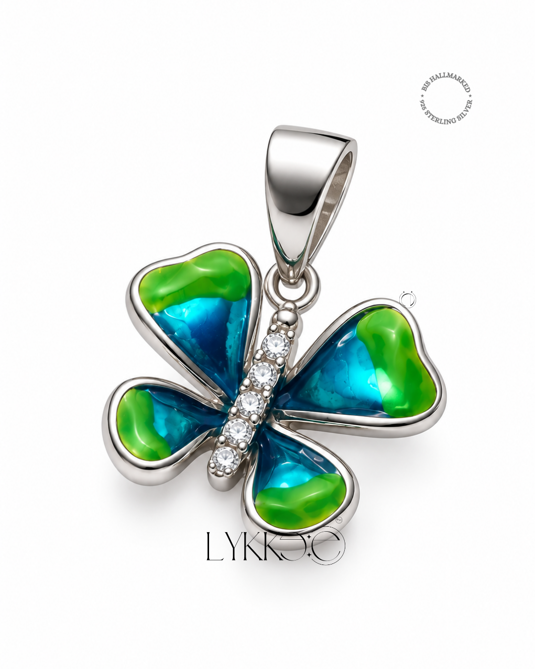 Enchanted Butterfly Pendant Set