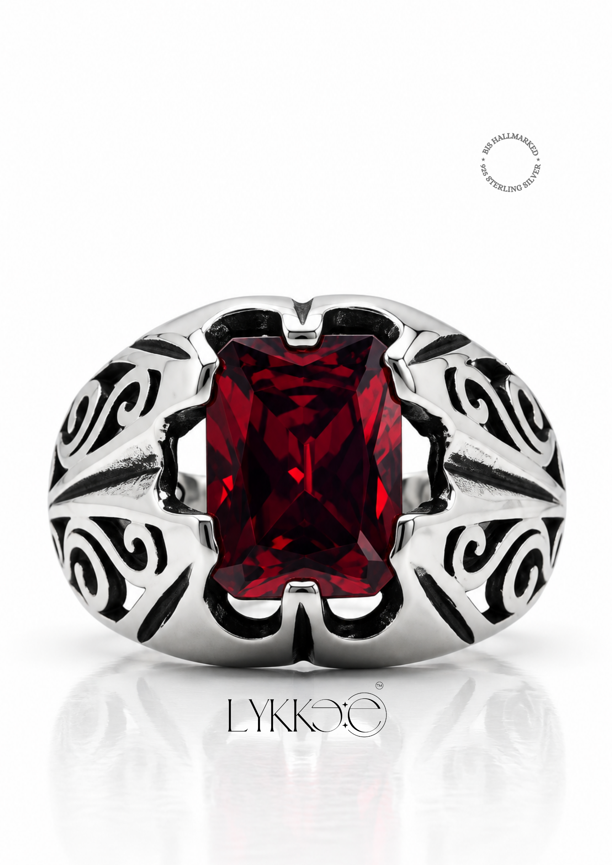 Crimson Sovereign Ring