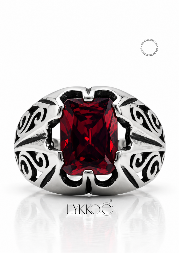 Crimson Sovereign Ring